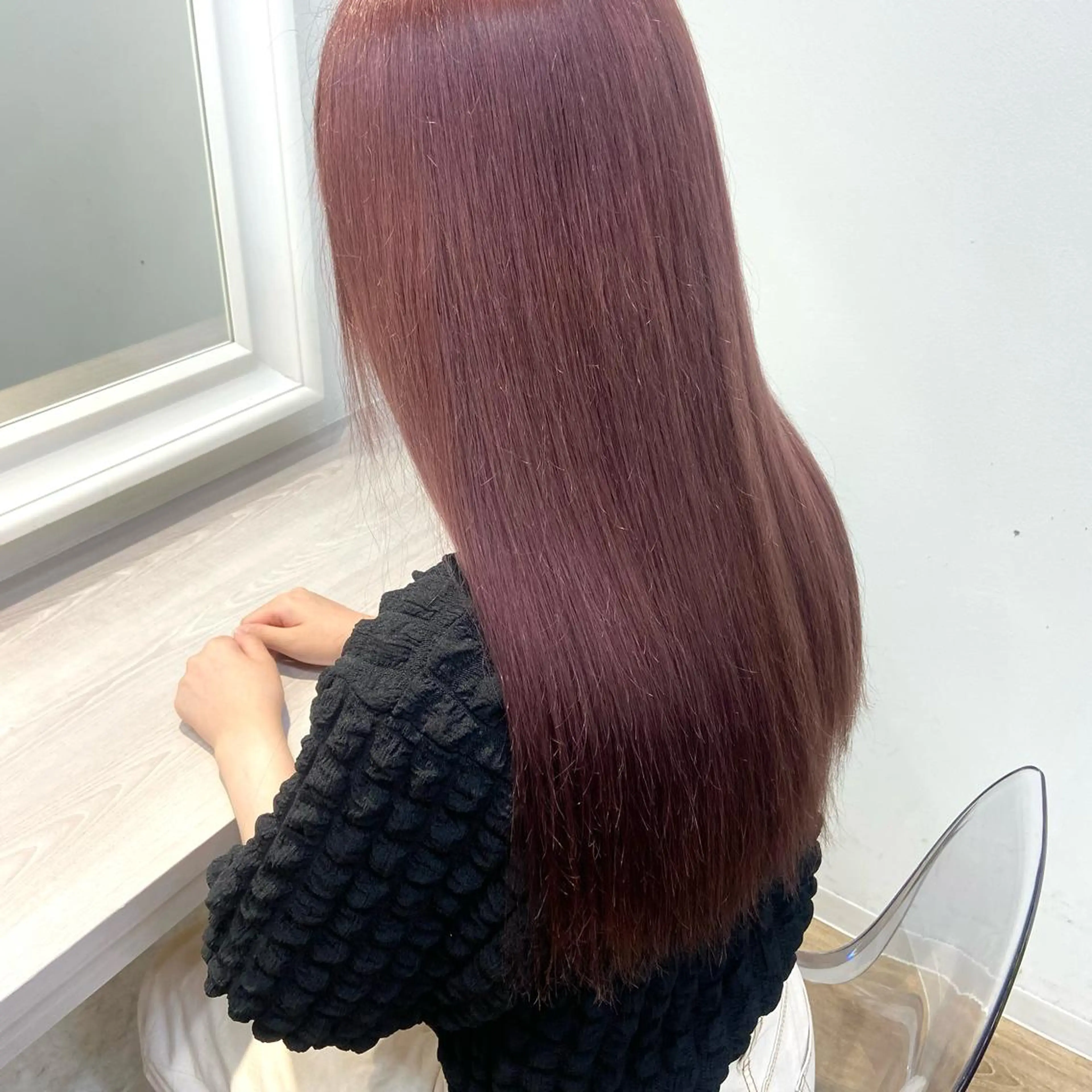 ロング カラー ベージュカラー ブリーチ ケアブリーチ 透明感カラー ダブルカラー mai 🎀 / 梅田美容室のヘアスタイル