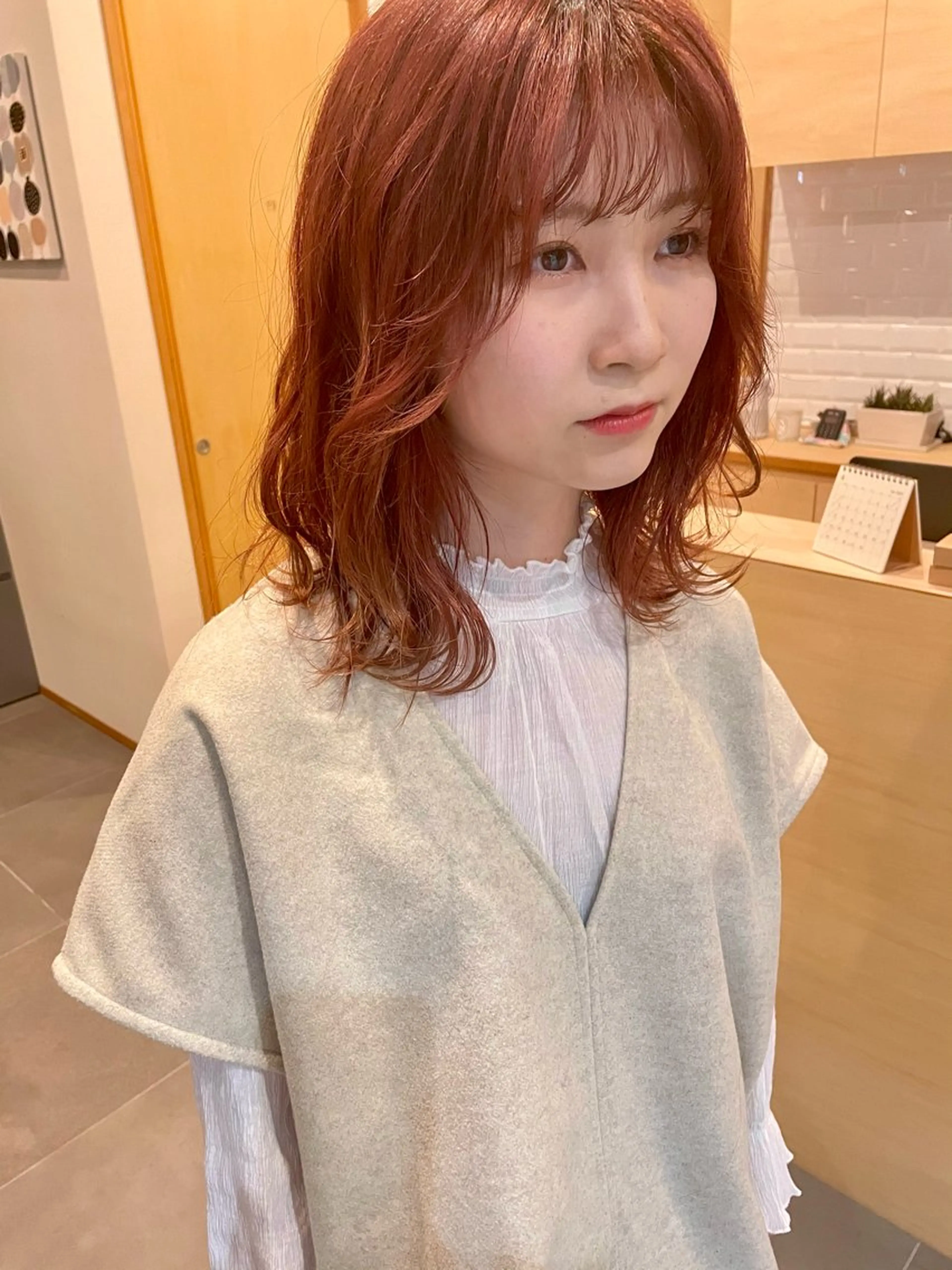 ミディアム LORO.hairmake&spa所属・山﨑 ひよりのヘアスタイル