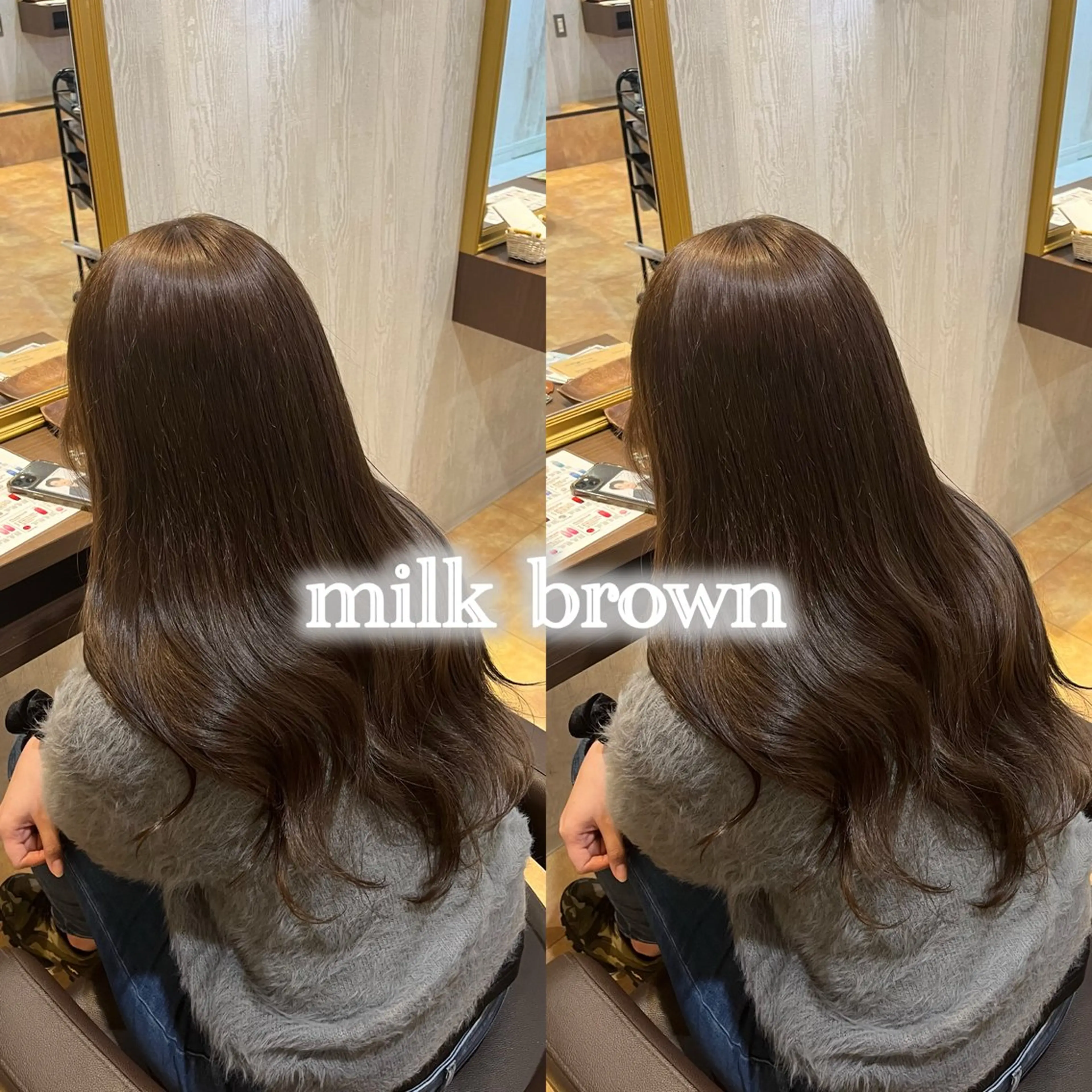 ロング カラー カット ヘアカラー ブリーチなしWカラー レイヤー/Rickyのヘアスタイル