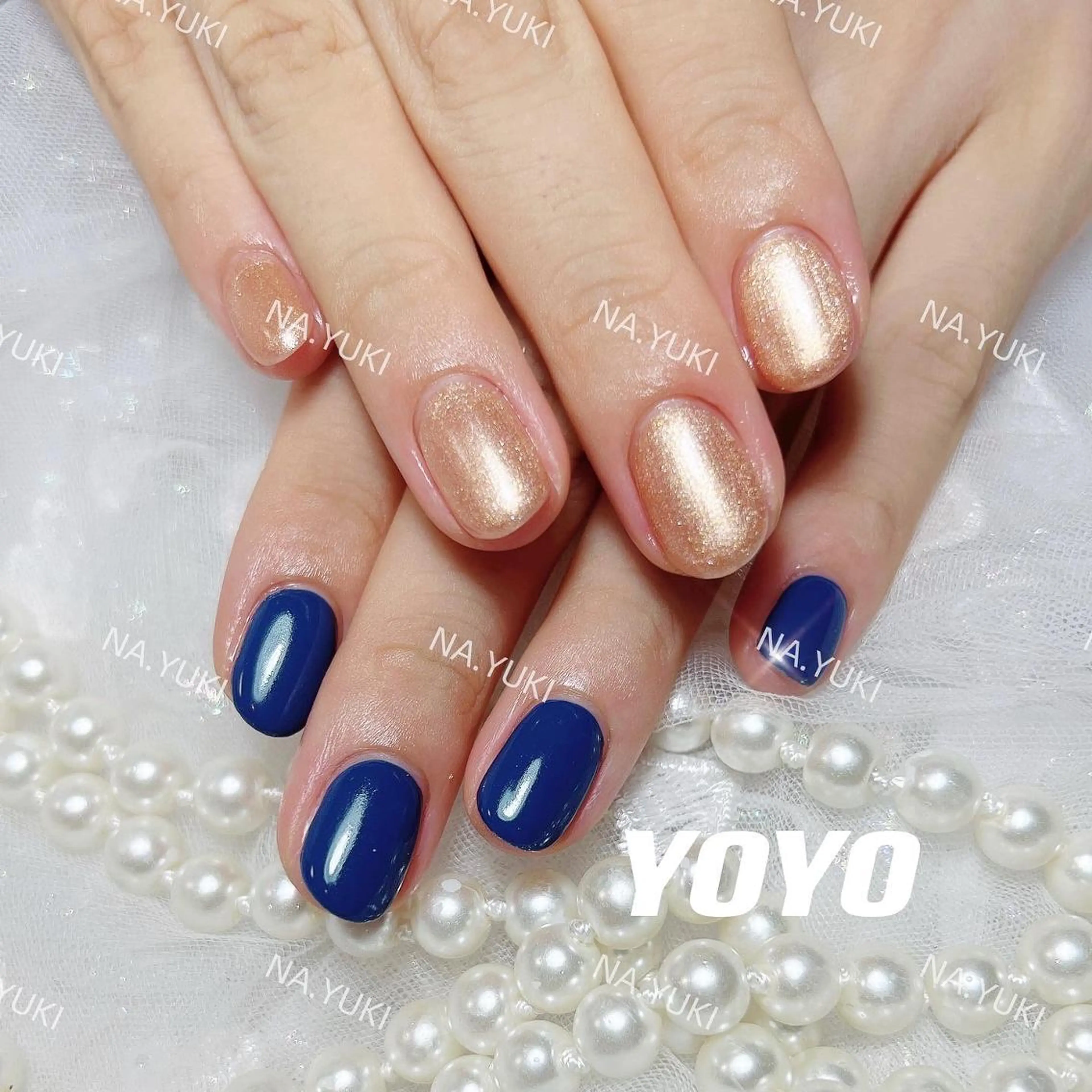 ネイル ハンドネイル ハンドケア YUKI 💗 渋谷店のネイルデザイン