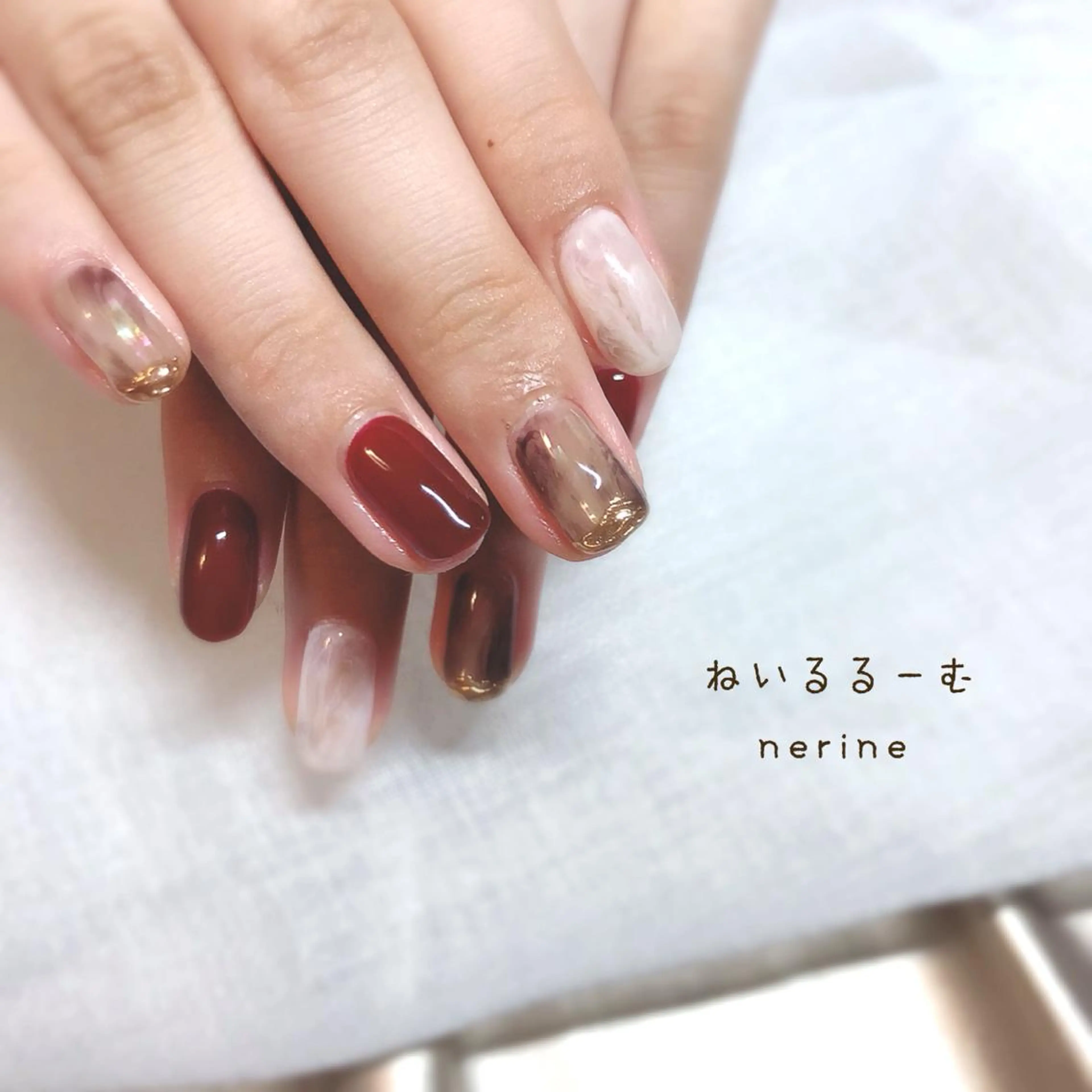 ネイル フットネイル ジェルネイル ニュアンスネイル シンプルネイル ストーンネイル NAILST Naomiのネイルデザイン