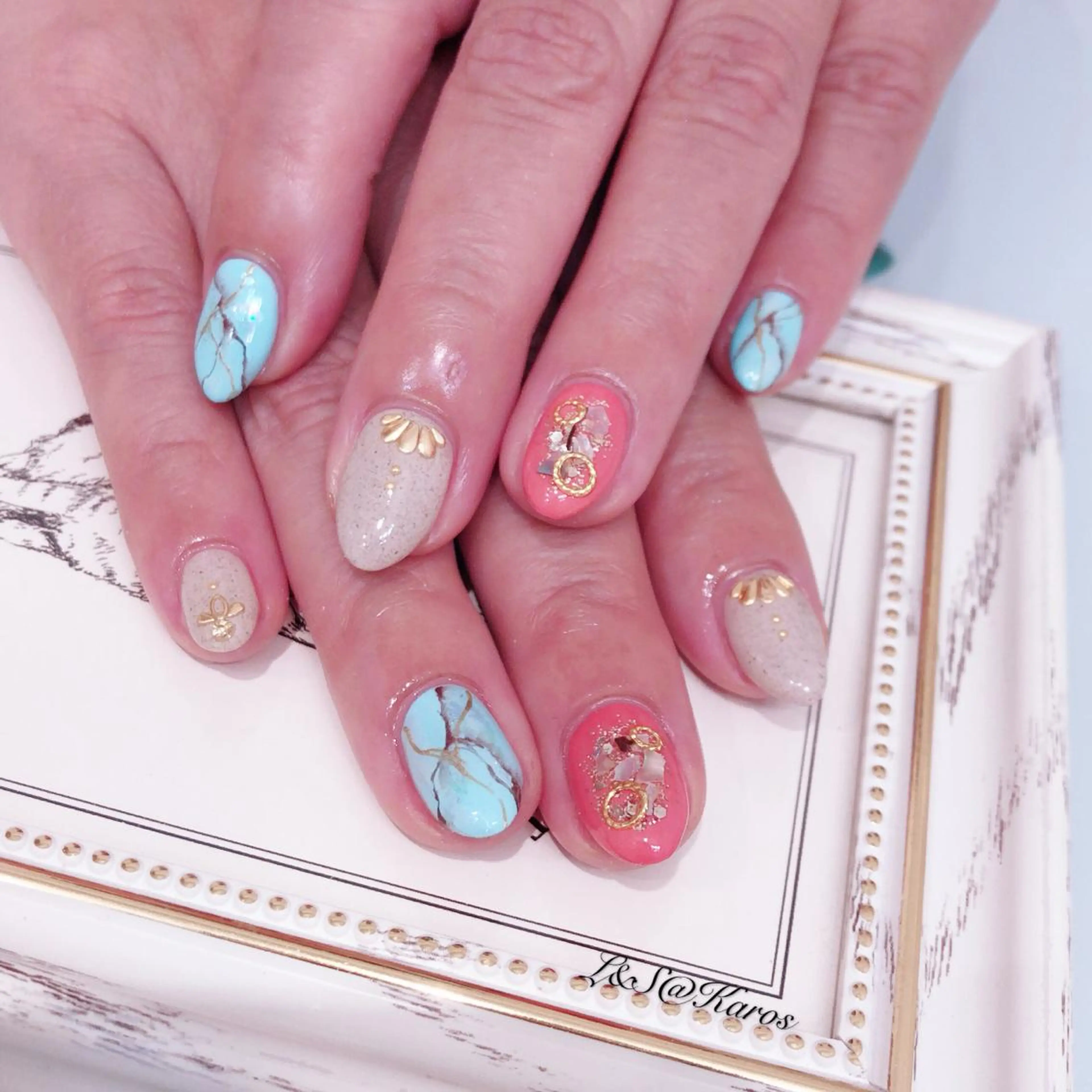 ネイル ハンドネイル L&S@Karos所属・L&S@ Karosのネイルデザイン