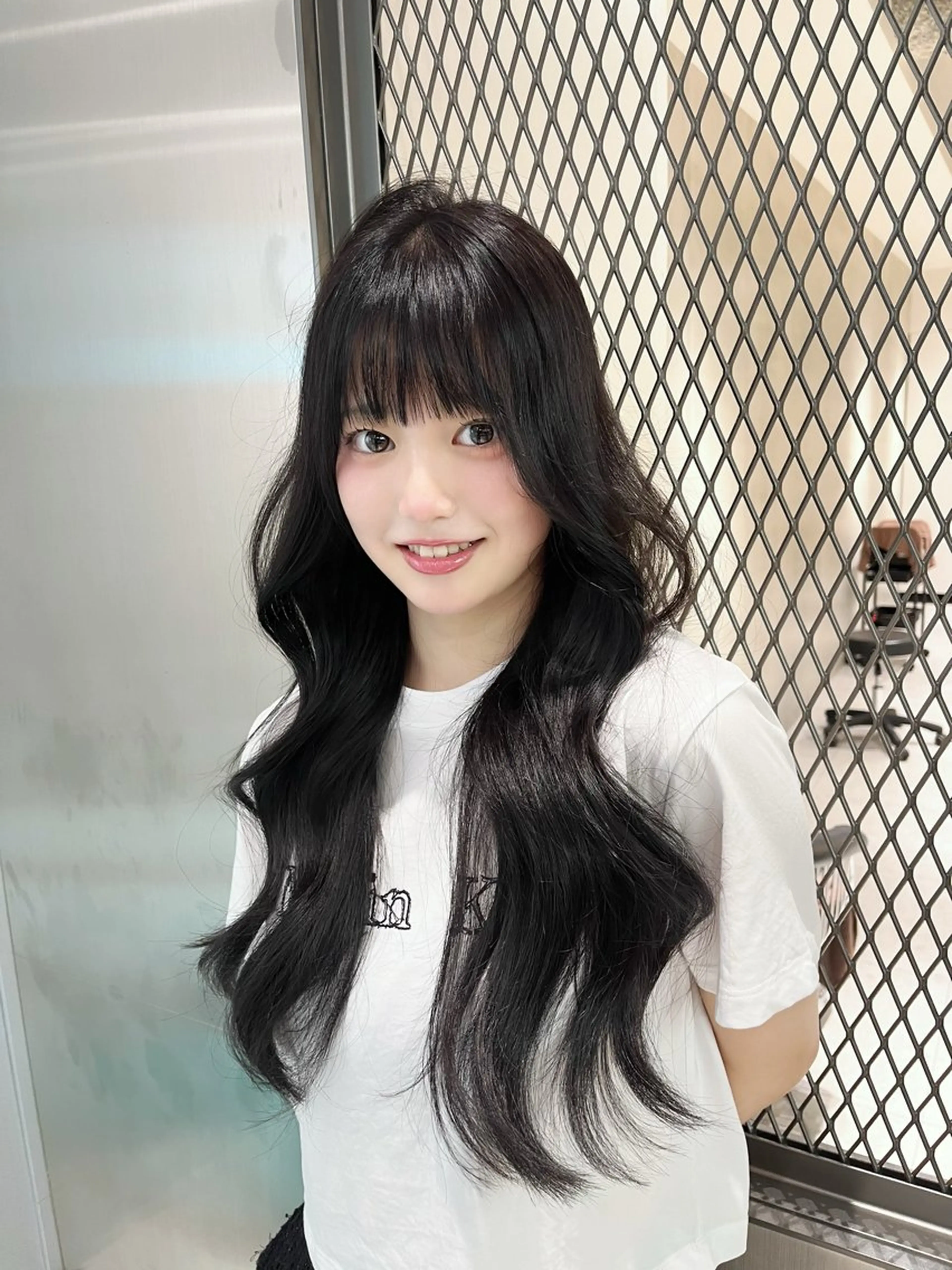 ロング カラー カット ヘアカラー レイヤー/髪質改善 /くびれショート加納のヘアスタイル