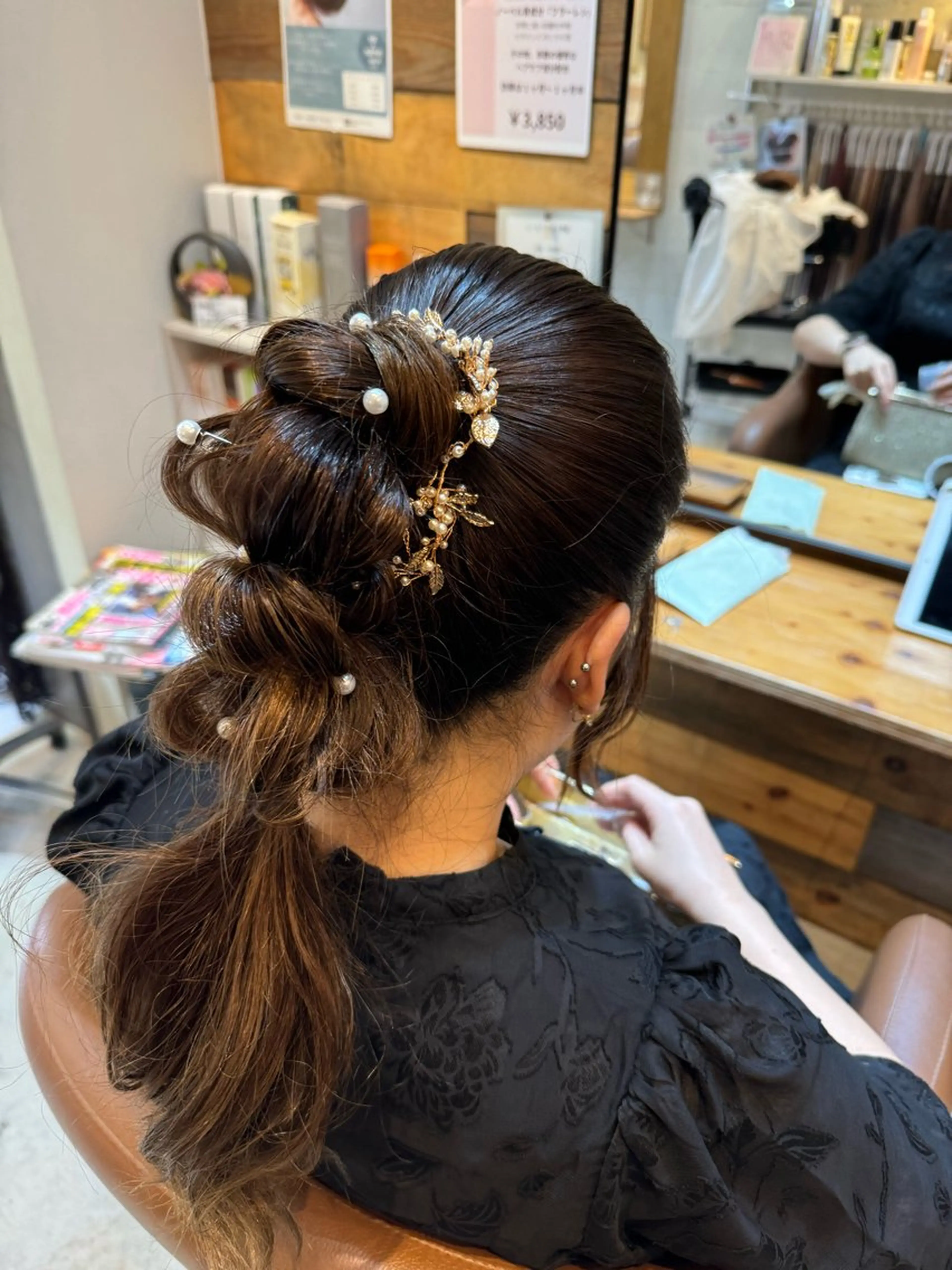 ヘアアレンジ Hair Make  feel   フィール所属・森下 麻美子のマツエク・マツパデザイン