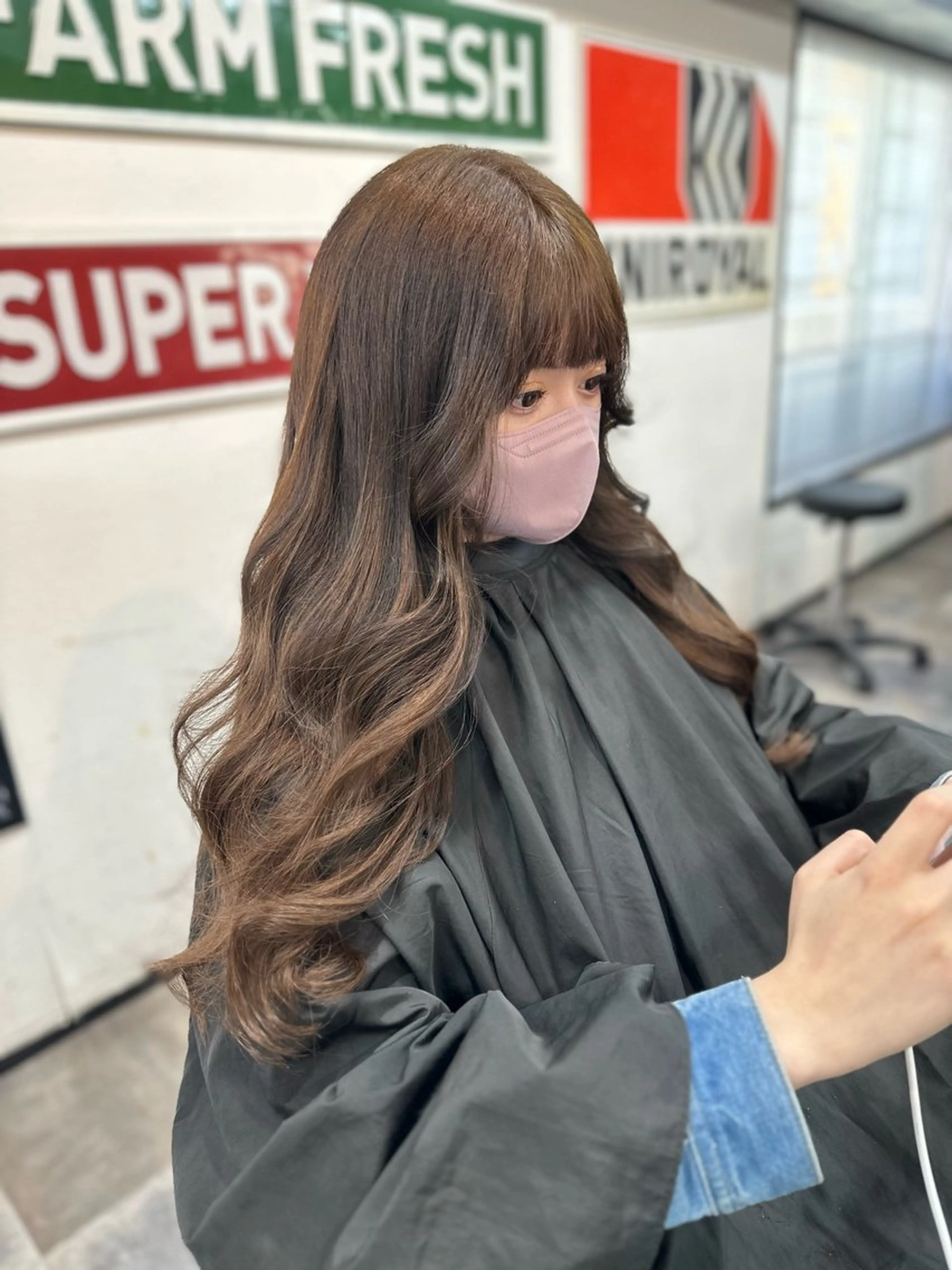 ロング カット エクステ move所属・⭐️エクステ指名 No.1⭐️高頭のヘアスタイル