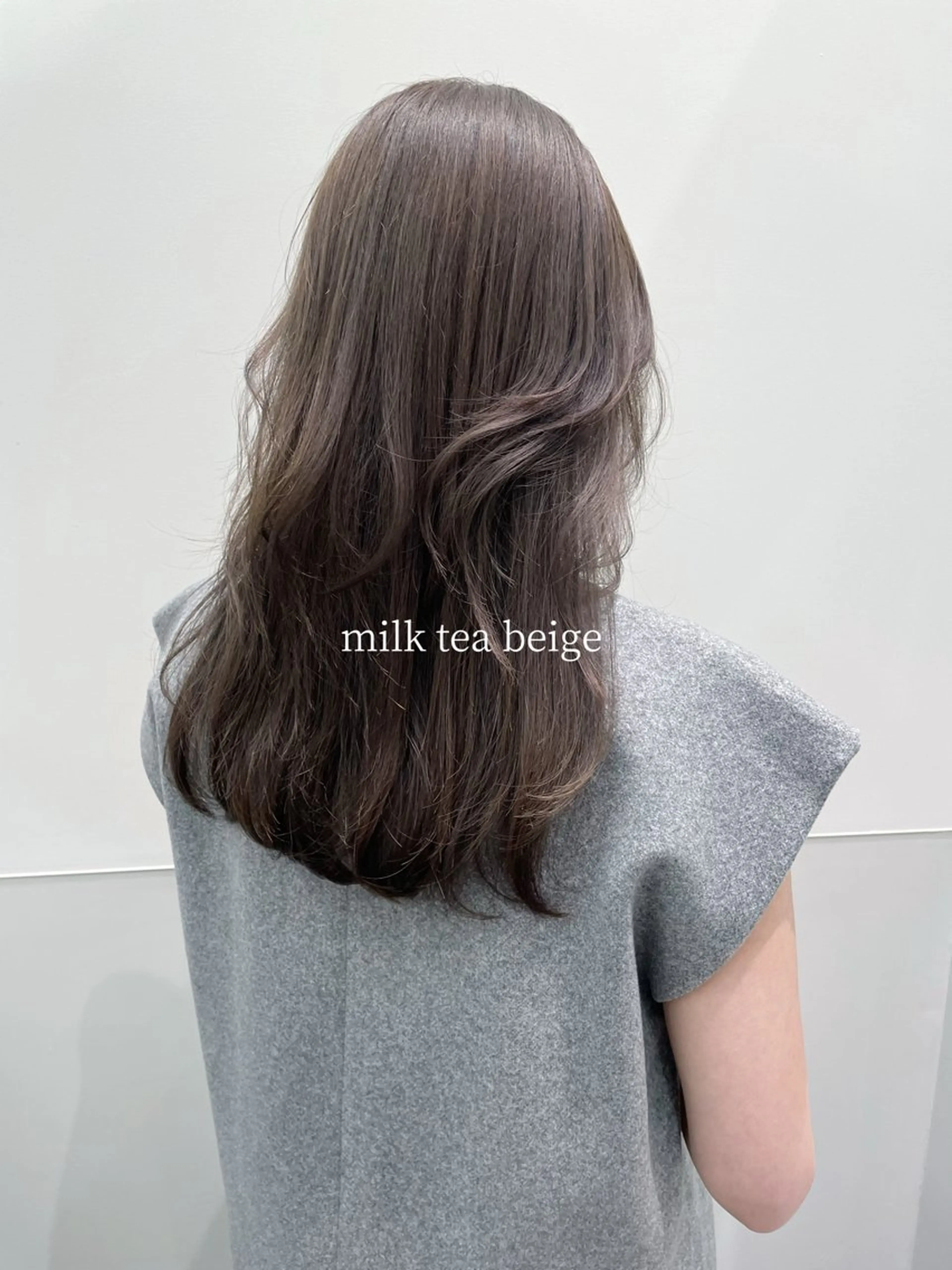 カット+ケアカラー+3step超音波トリートメントの写真