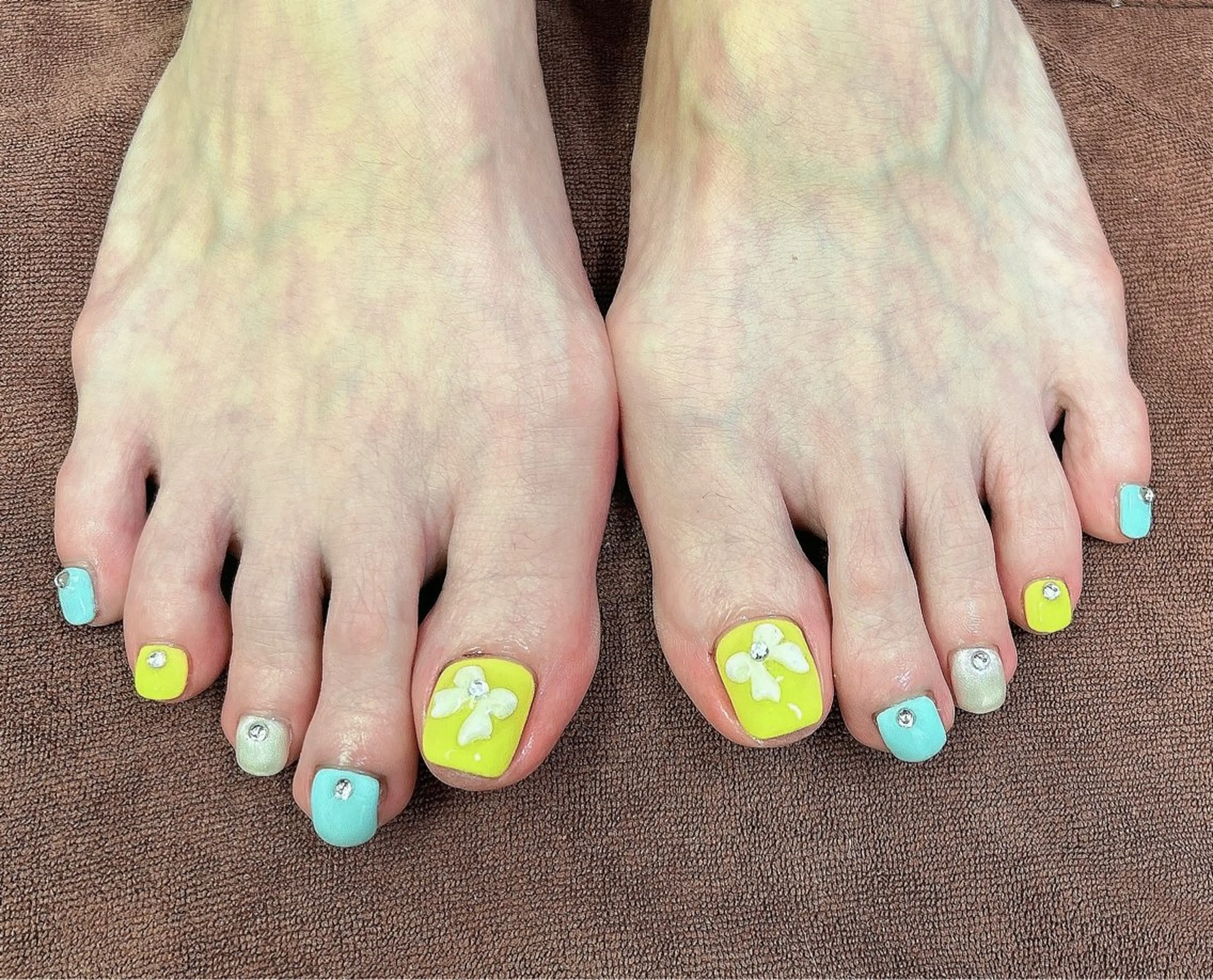 ネイル フットネイル 上福岡 らんらんのネイルデザイン