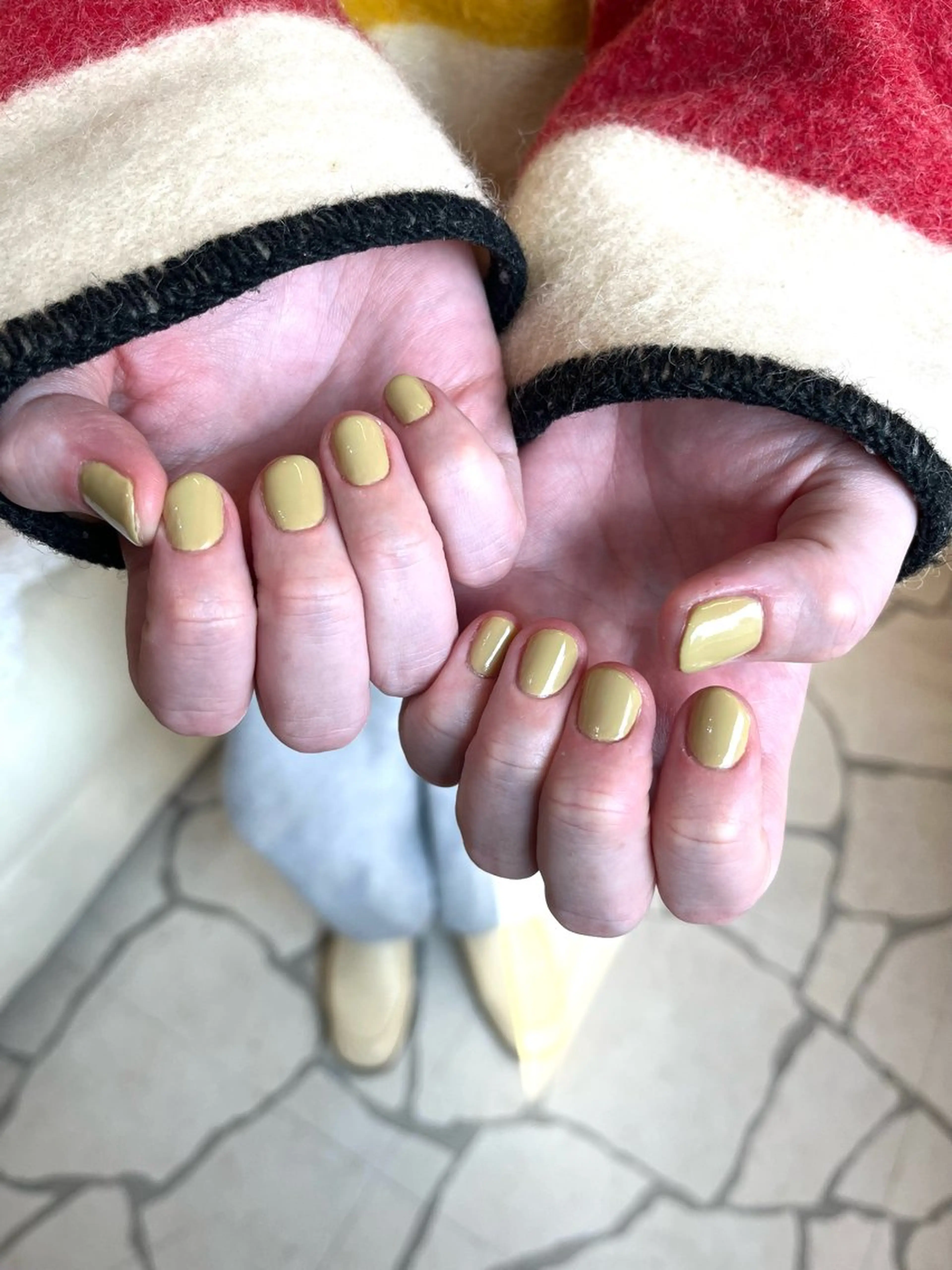 ネイル ワンカラーネイル chipie yuuのネイルデザイン