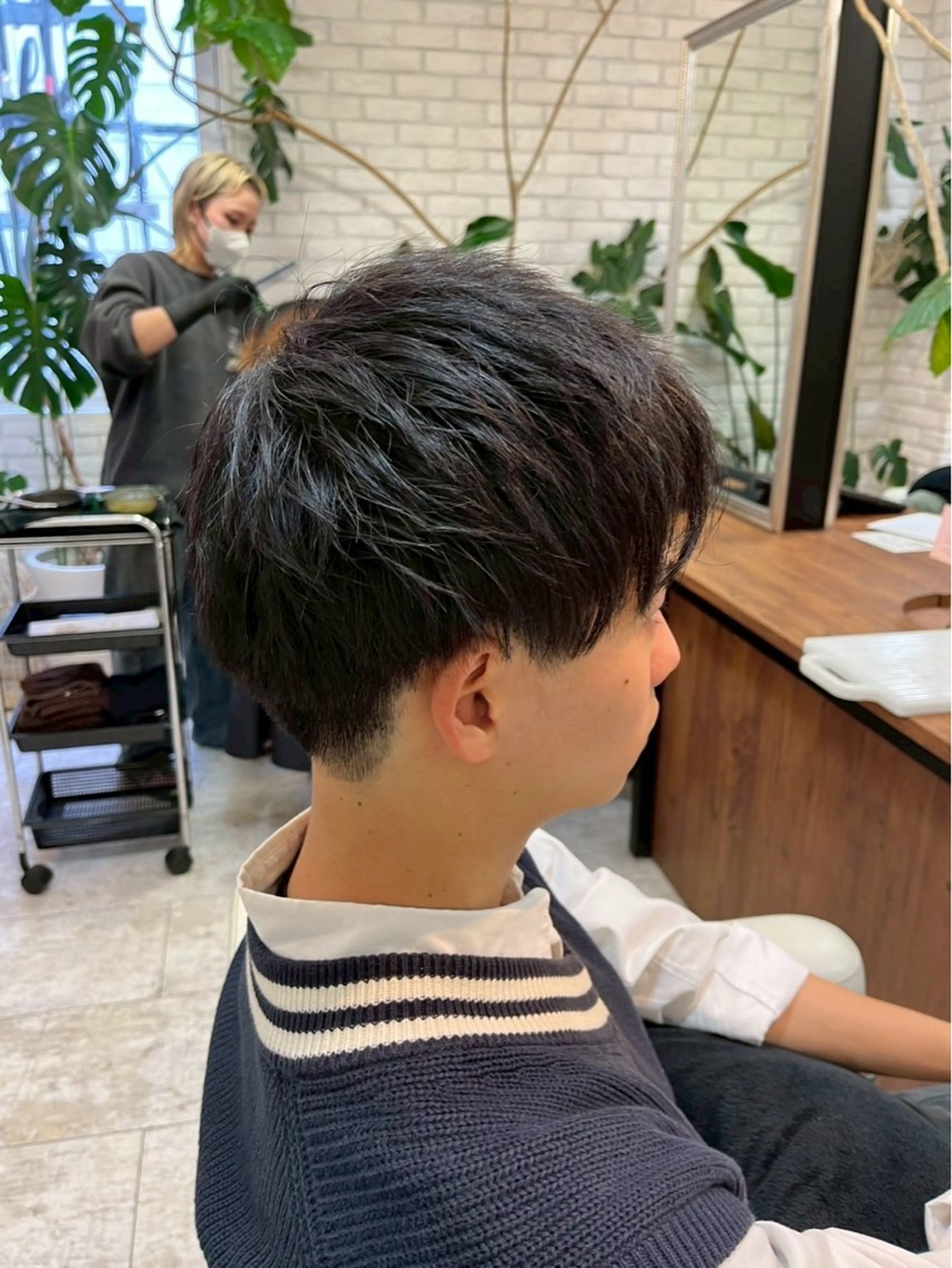 ショート メンズ マッシュ ✂️0円モデル募集中 ❣️坂本詩穂🌟彡のヘアスタイル