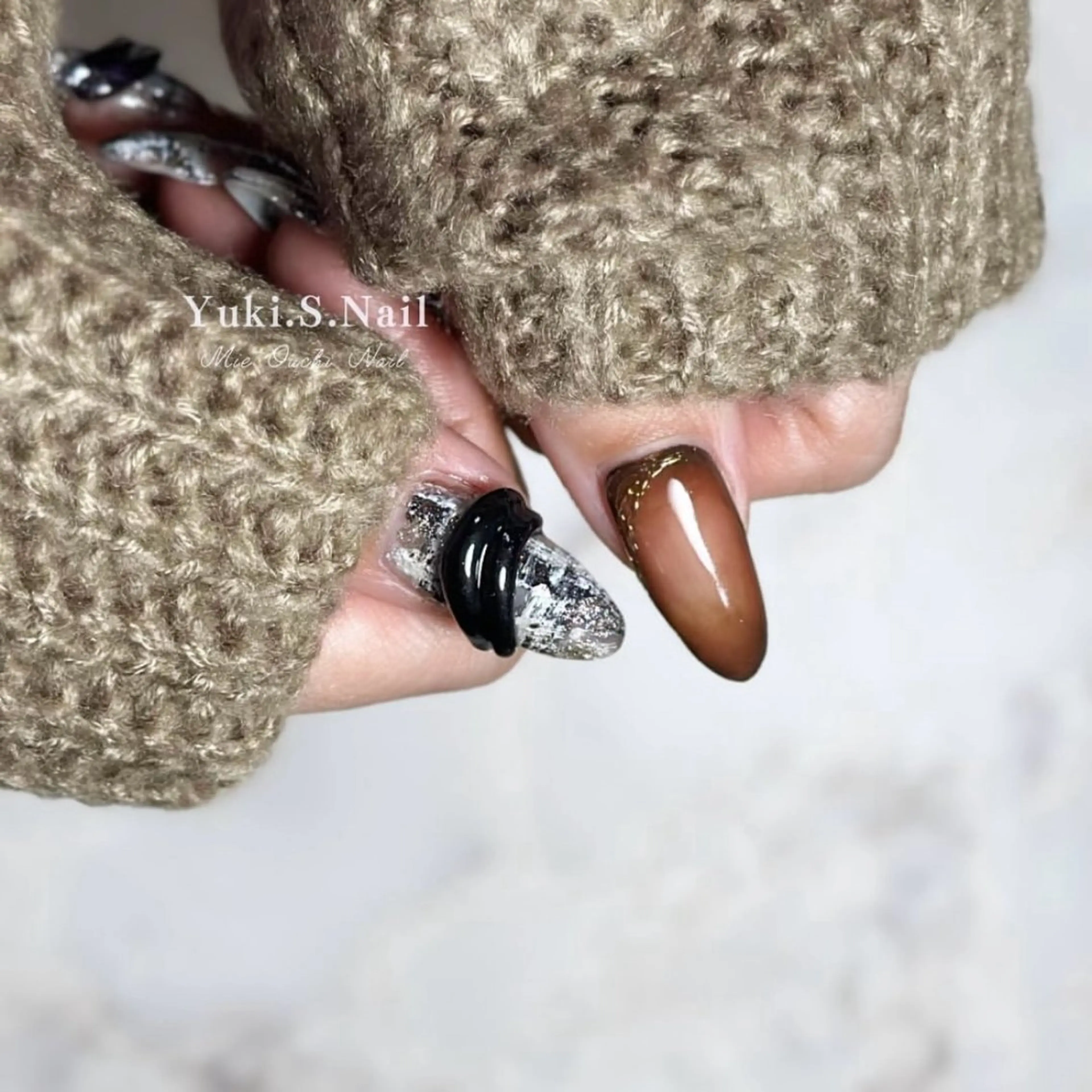 ショート ハンドネイル Yuki S.Nailのネイルデザイン
