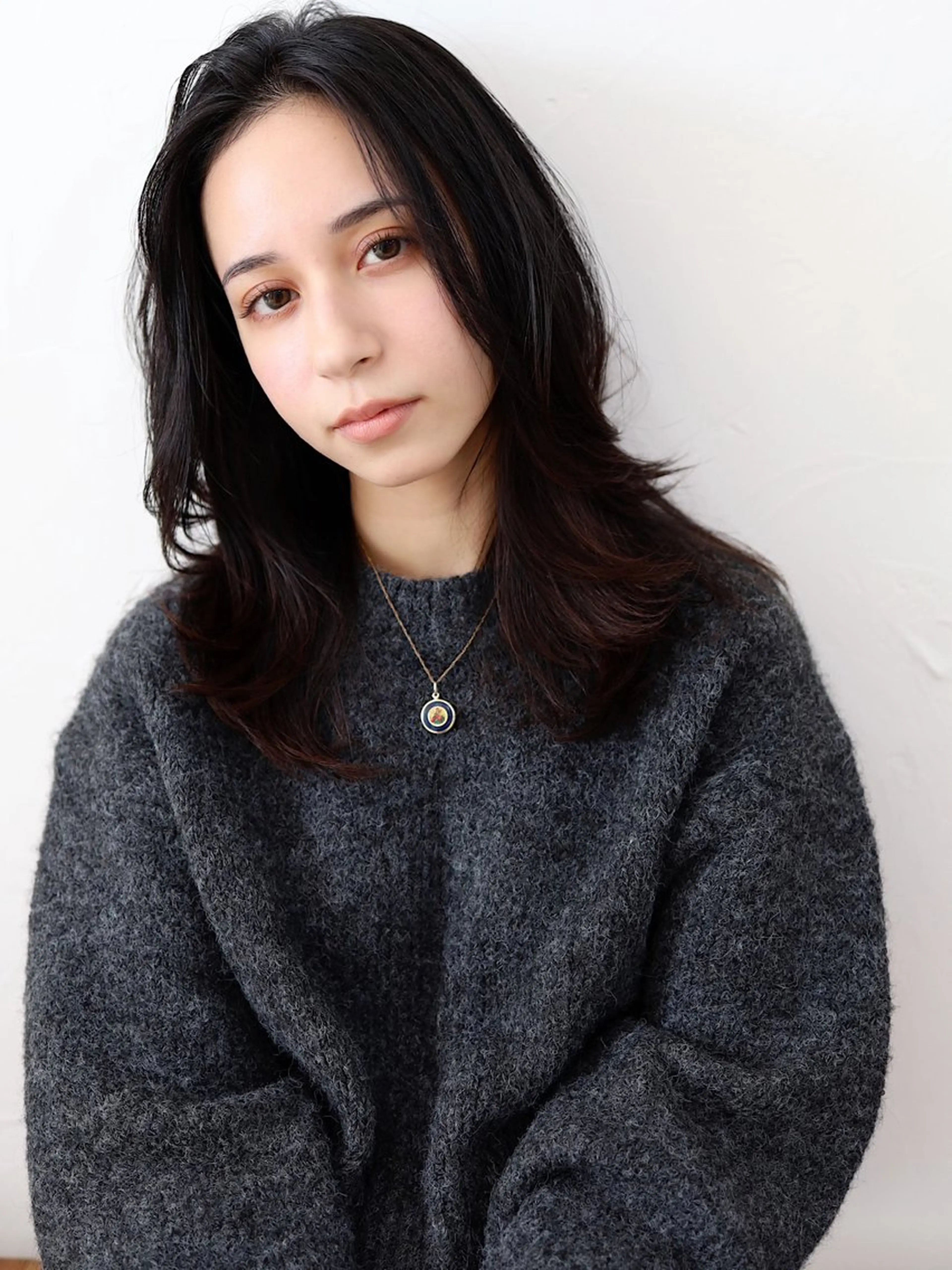 ロング カラー カット ヘアカラー トリートメント ヘッドスパ "オトナ髪”/ LAKA TOCCAのヘアスタイル