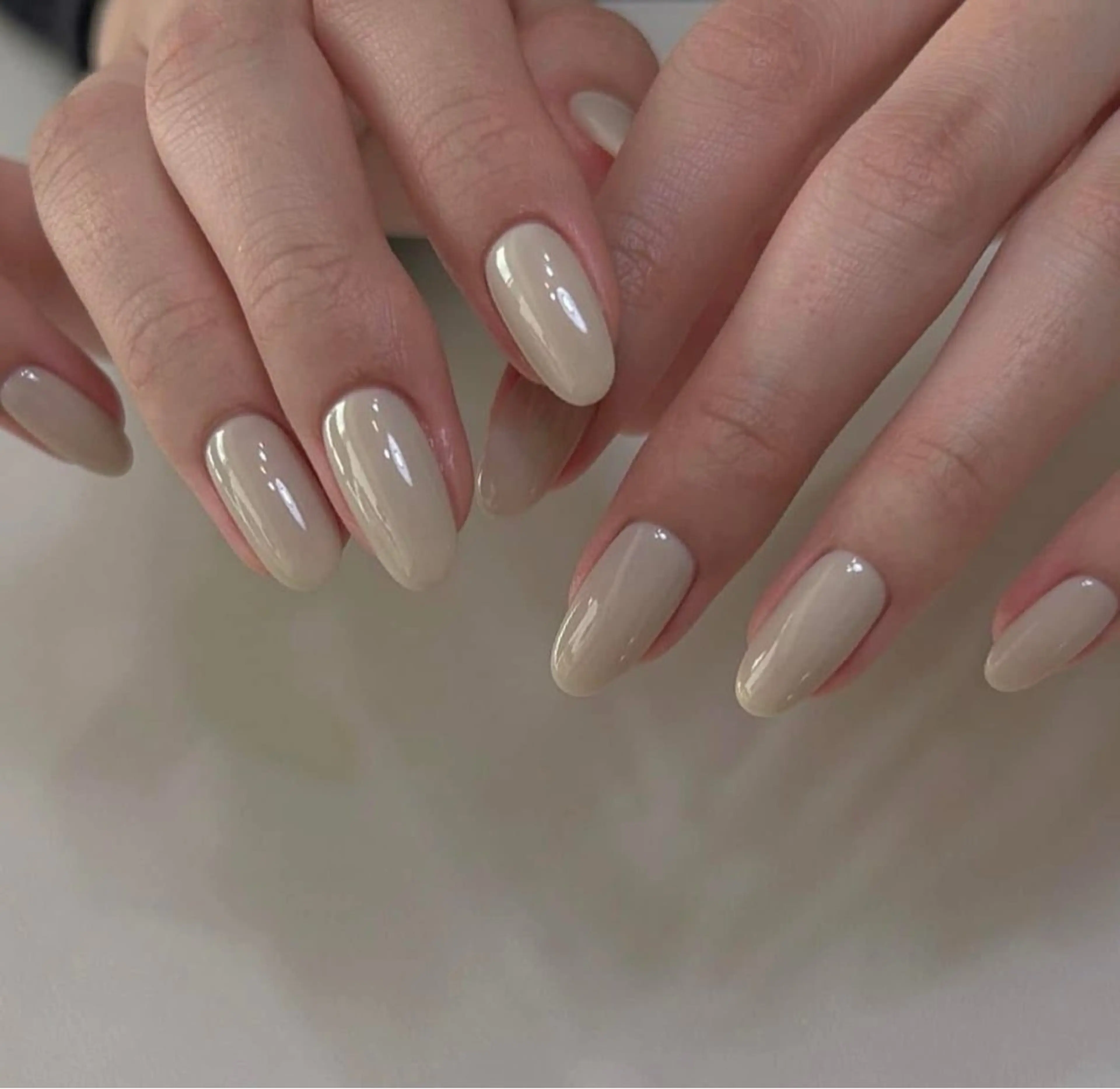 ミラー/オロラーネイル(ベース色付き🎀)の写真