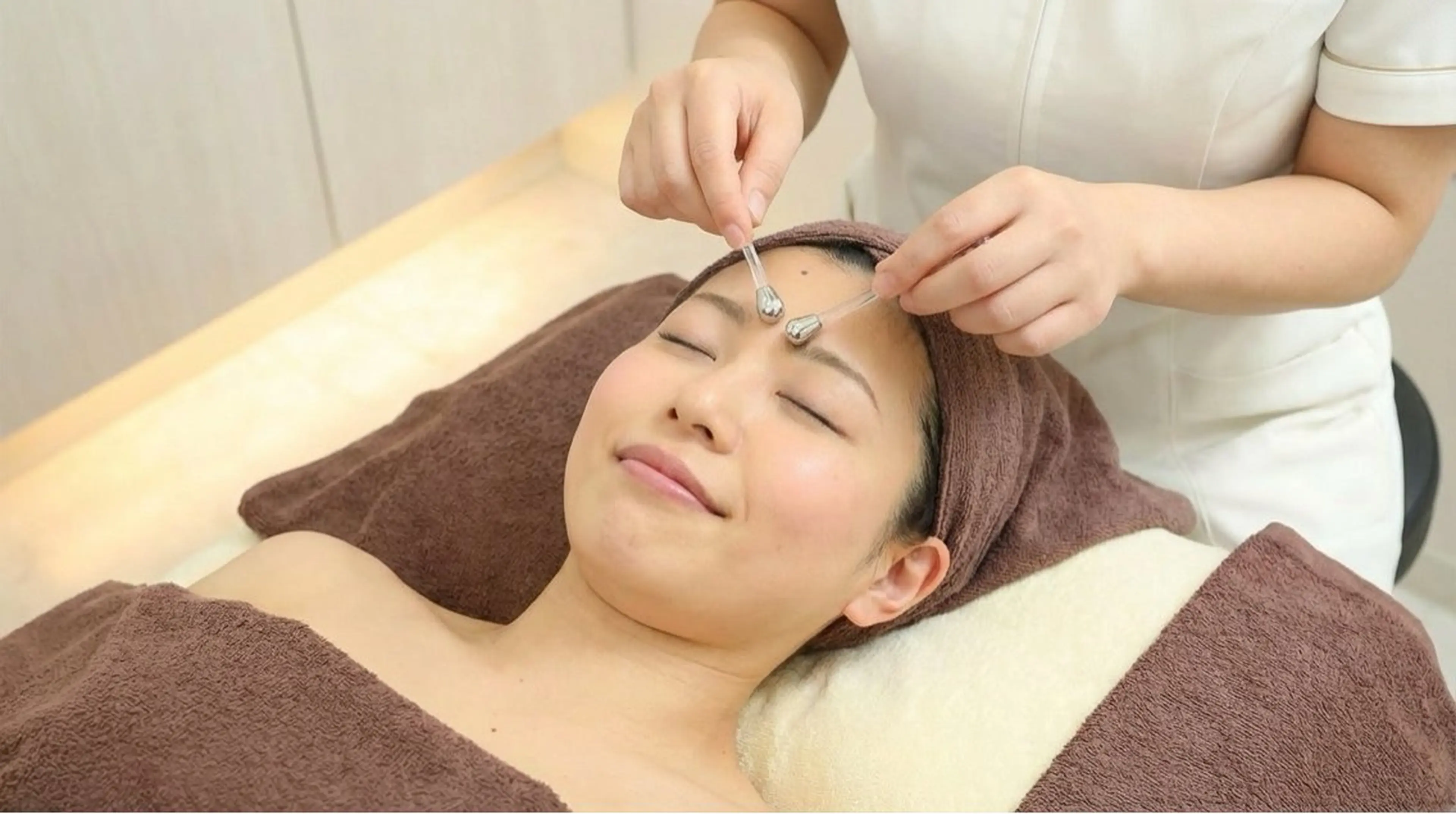 アイマッサージの写真