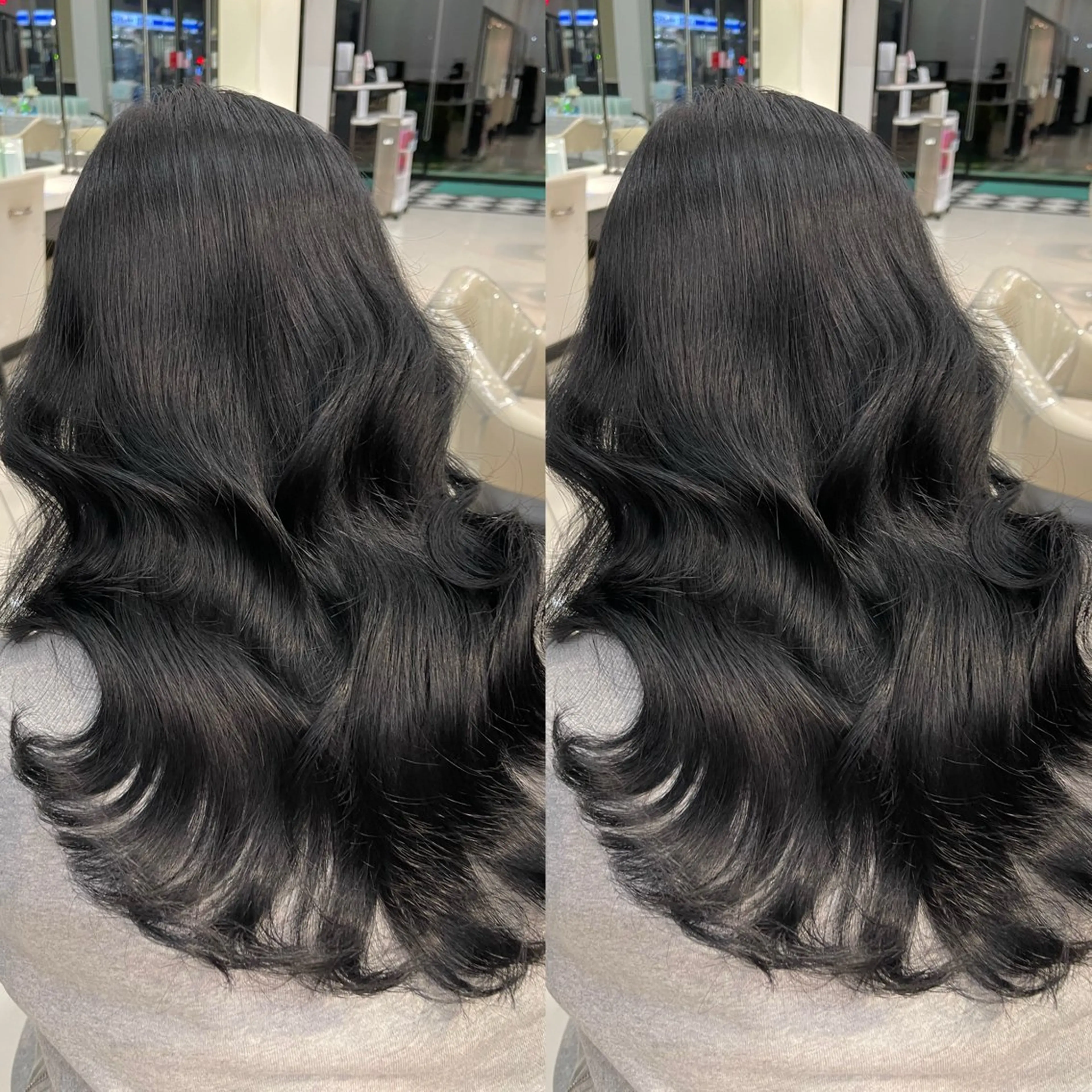 カラー 大金 愛果のヘアスタイル