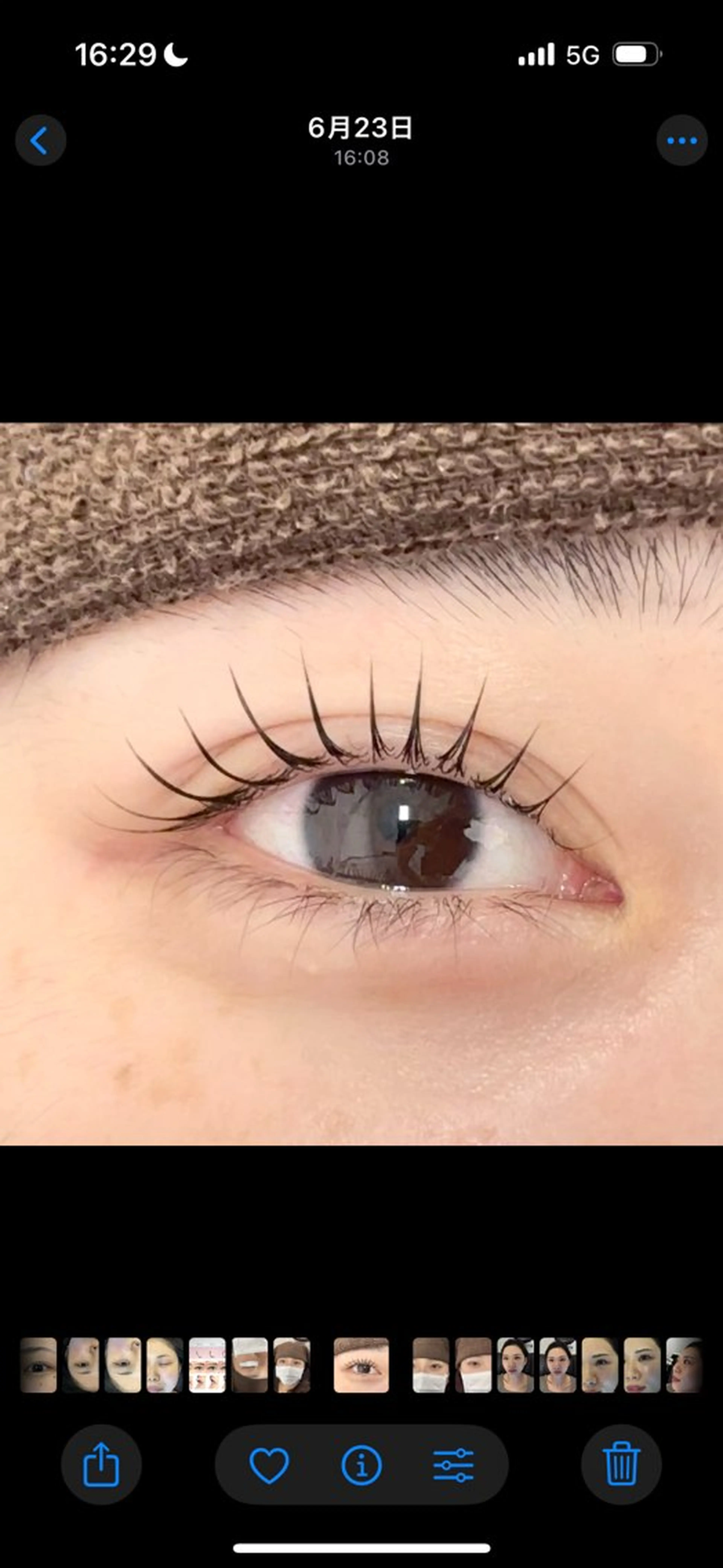 マツエク・マツパ ナチュラル Daisy Lash たかとり みうのマツエク・マツパデザイン