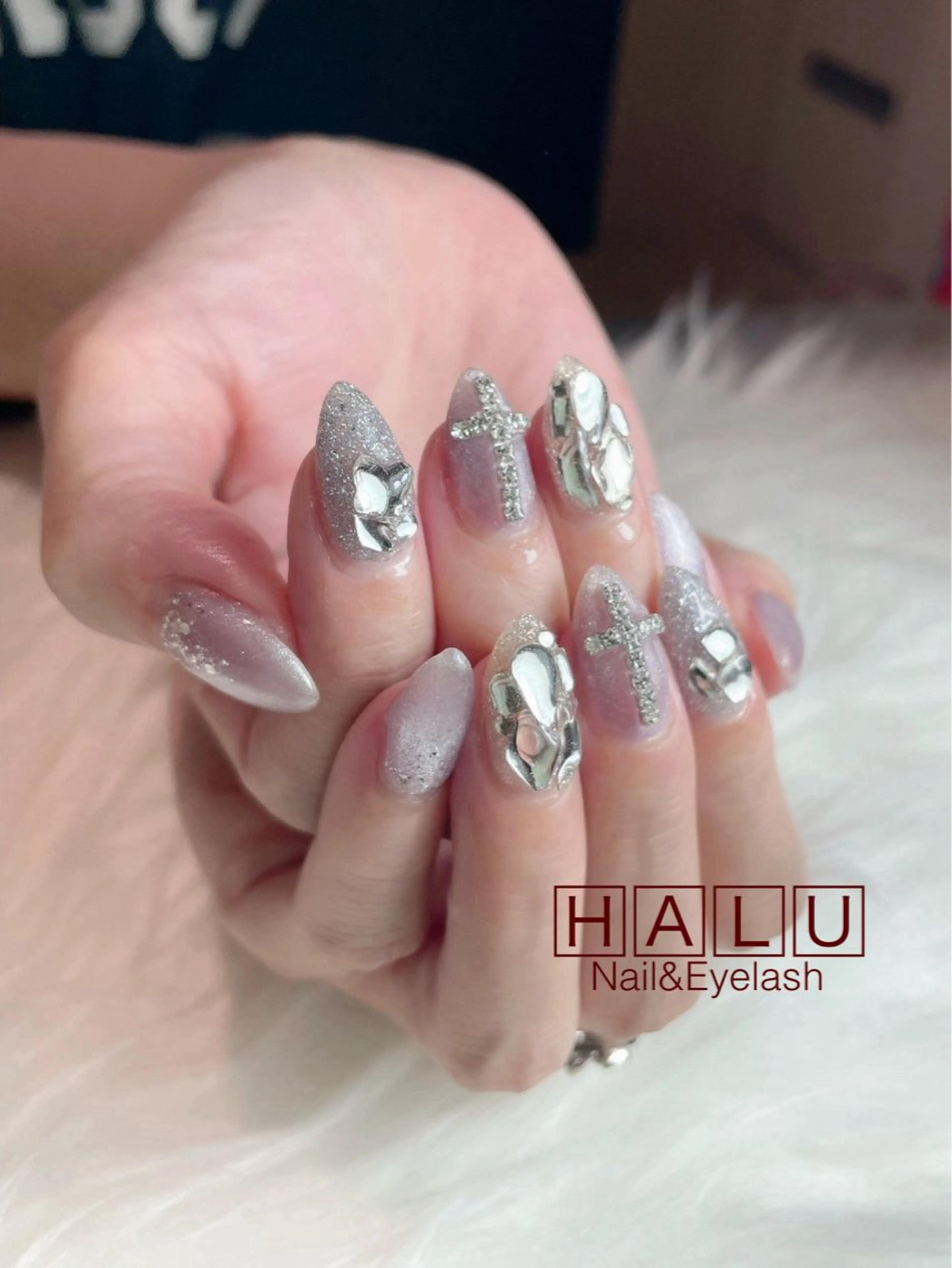 ネイル キラキラネイル HALU ハルのネイルデザイン