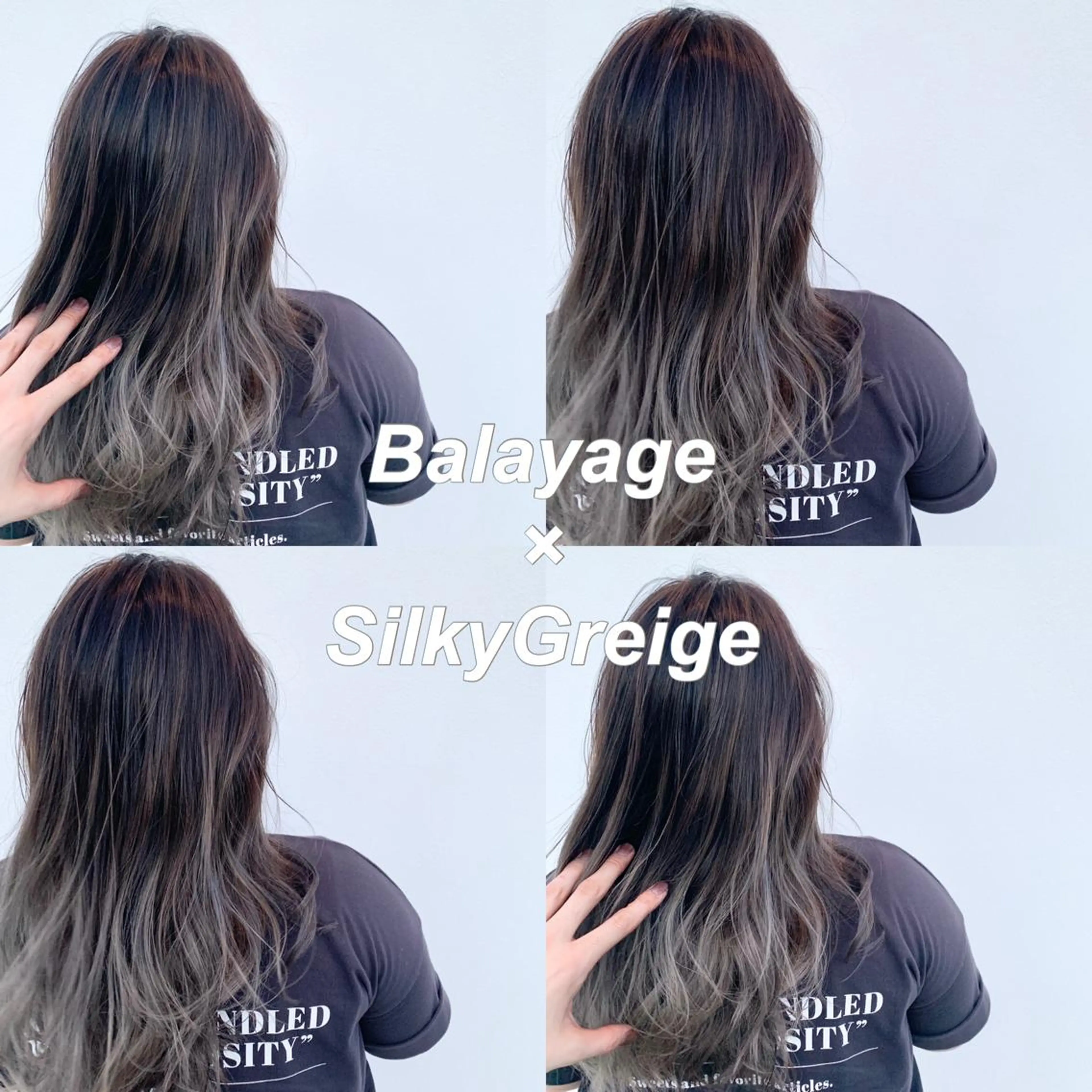 カラー バレイヤージュ ヘアカラー 水戸/ブリーチカラー ♠️♠️會澤遼真のヘアスタイル