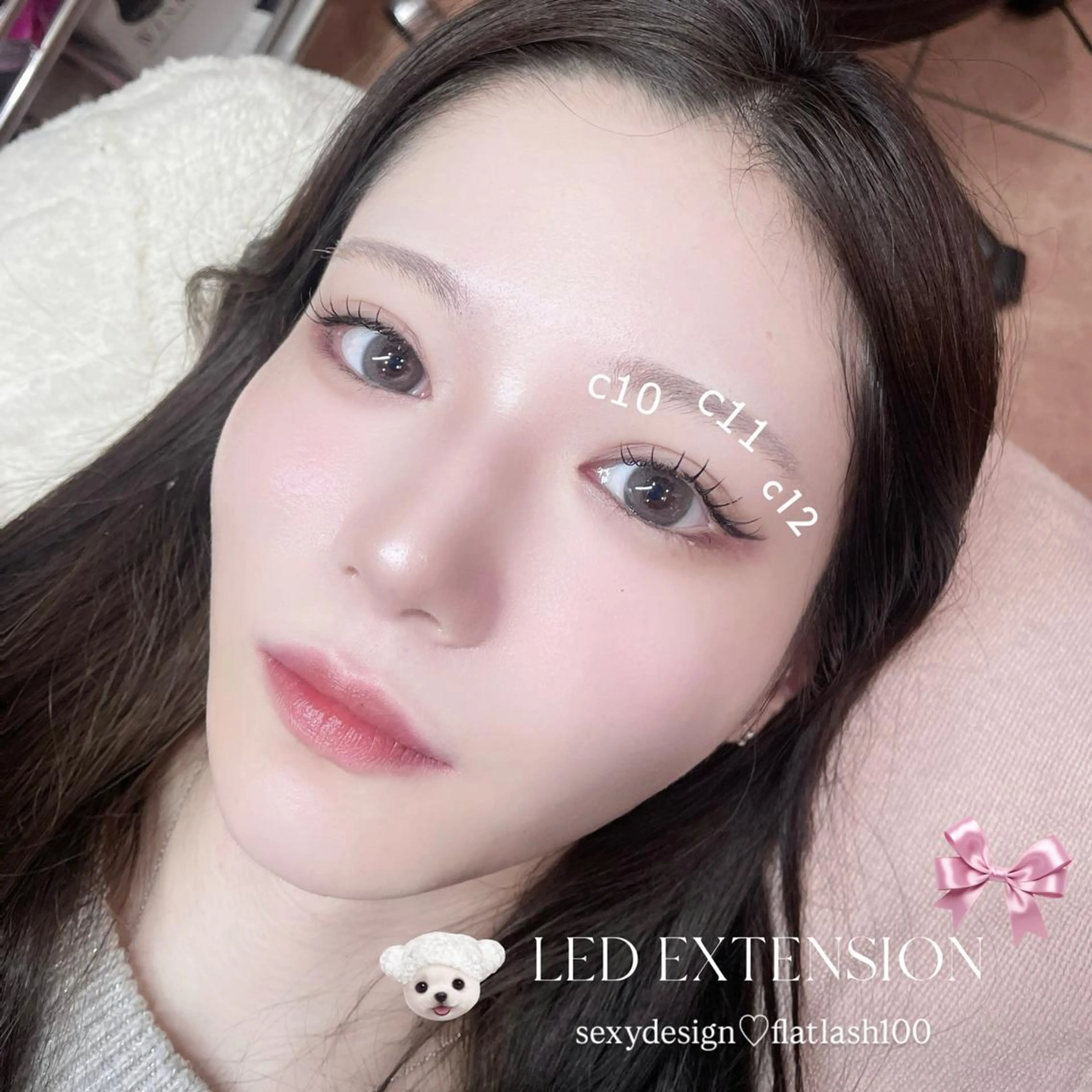 【💎LEDフラットラッシュ100本】秒速硬化でモチ最強☝🏻❤️‍🔥の写真