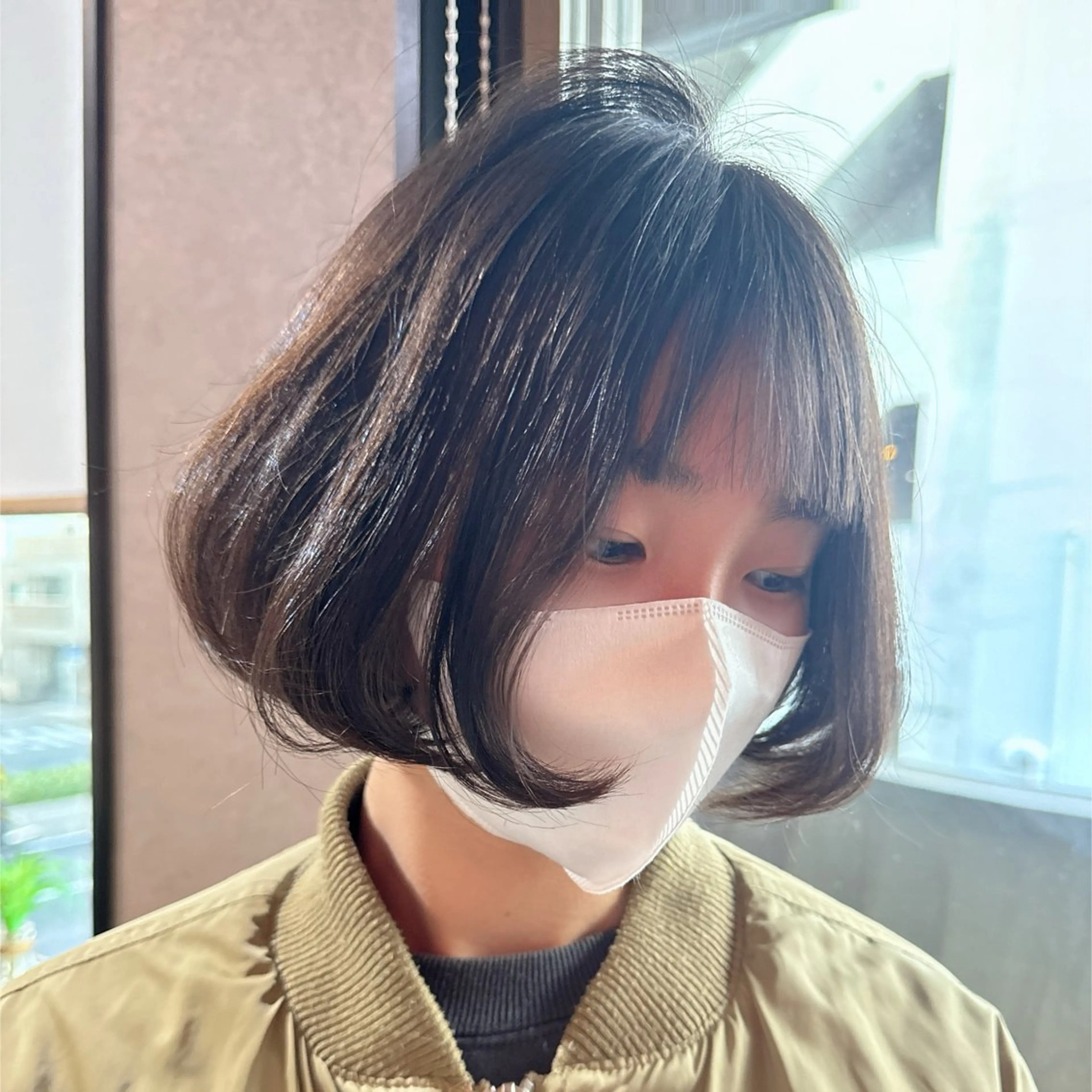 ショート ボブ カット 森 隆秀/韓国ヘアのヘアスタイル