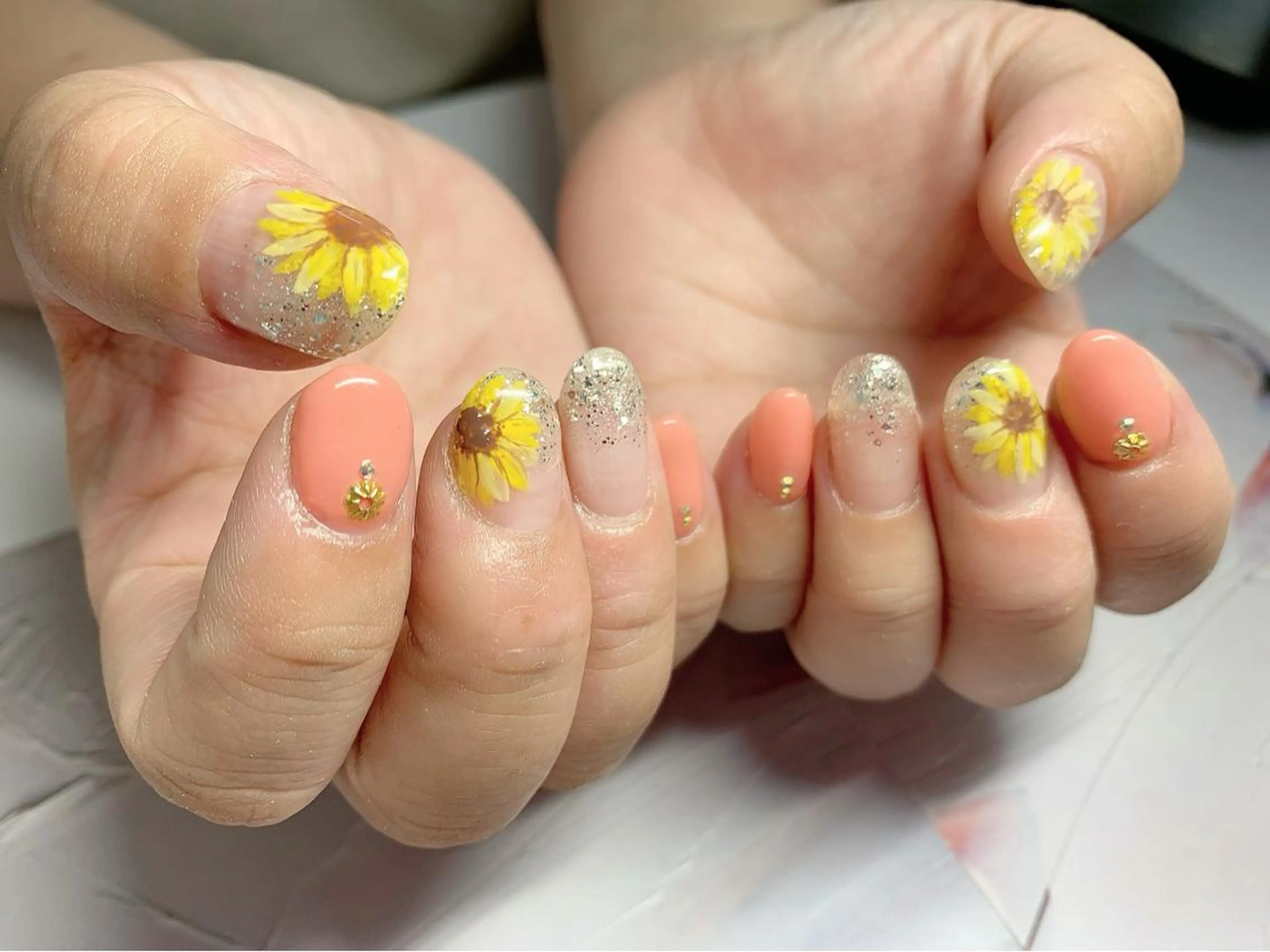 ネイル nail salon yumeno空　草加店所属・ネイルサロン 夢の空　草加　Jr.のネイルデザイン