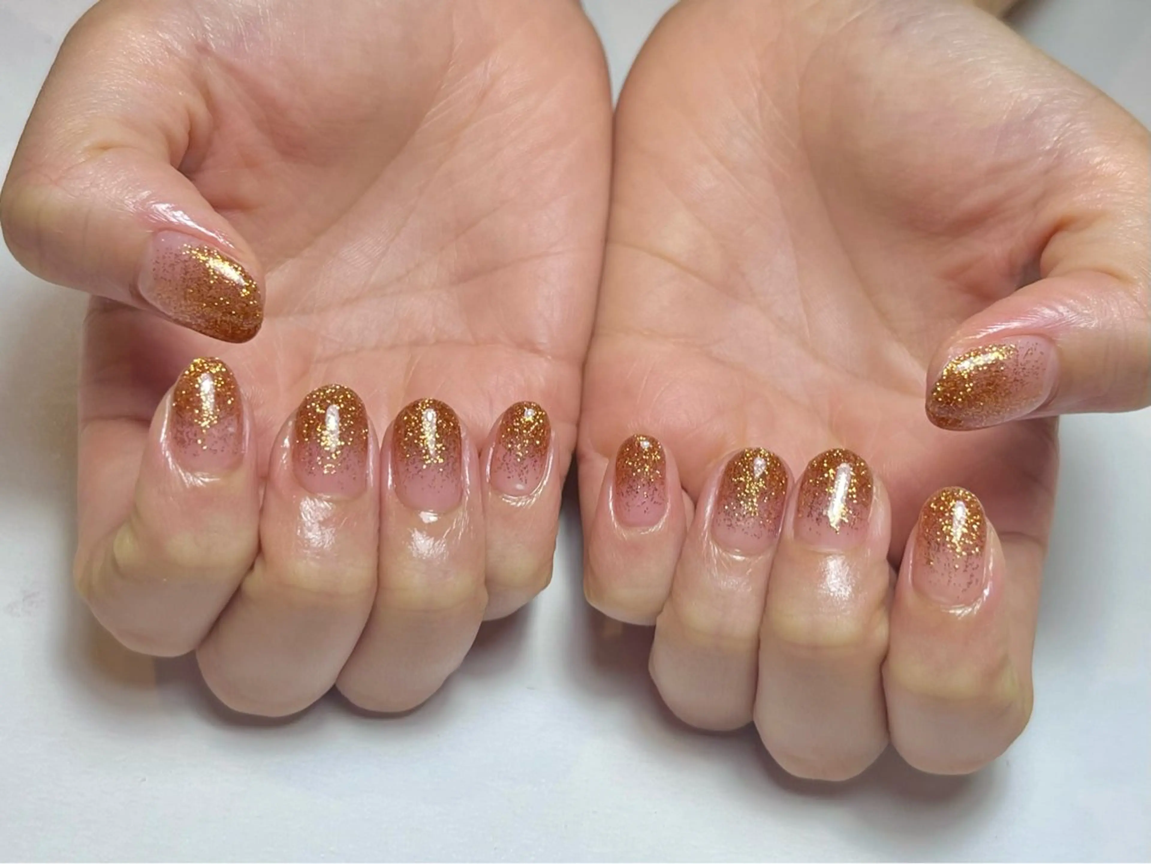 ネイル グラデーション ラメ(グリッター) ラメグラデーション RALUA名駅前店 安樂のネイルデザイン