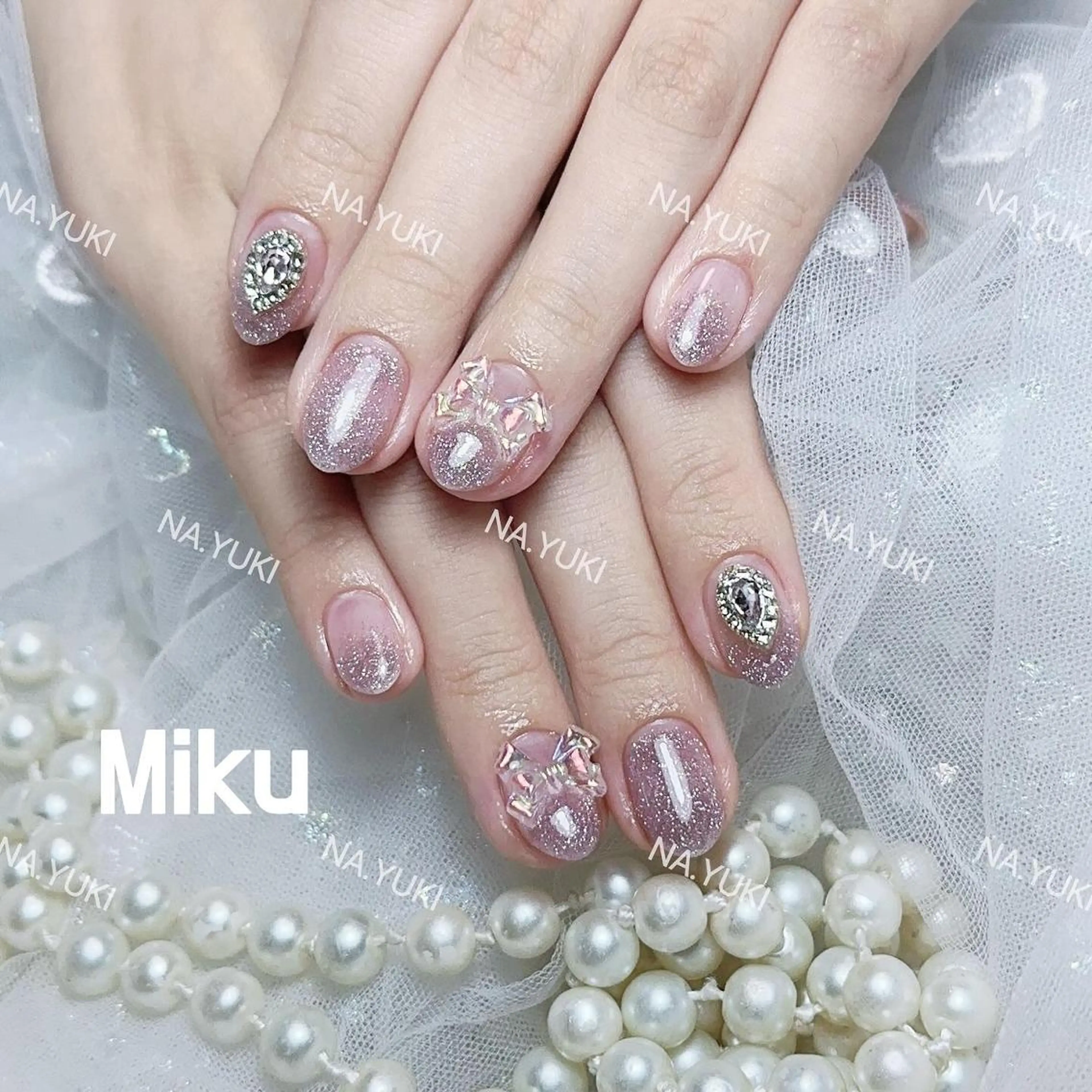 ネイル ハンドネイル ハンドケア YUKI 💗 渋谷店のネイルデザイン