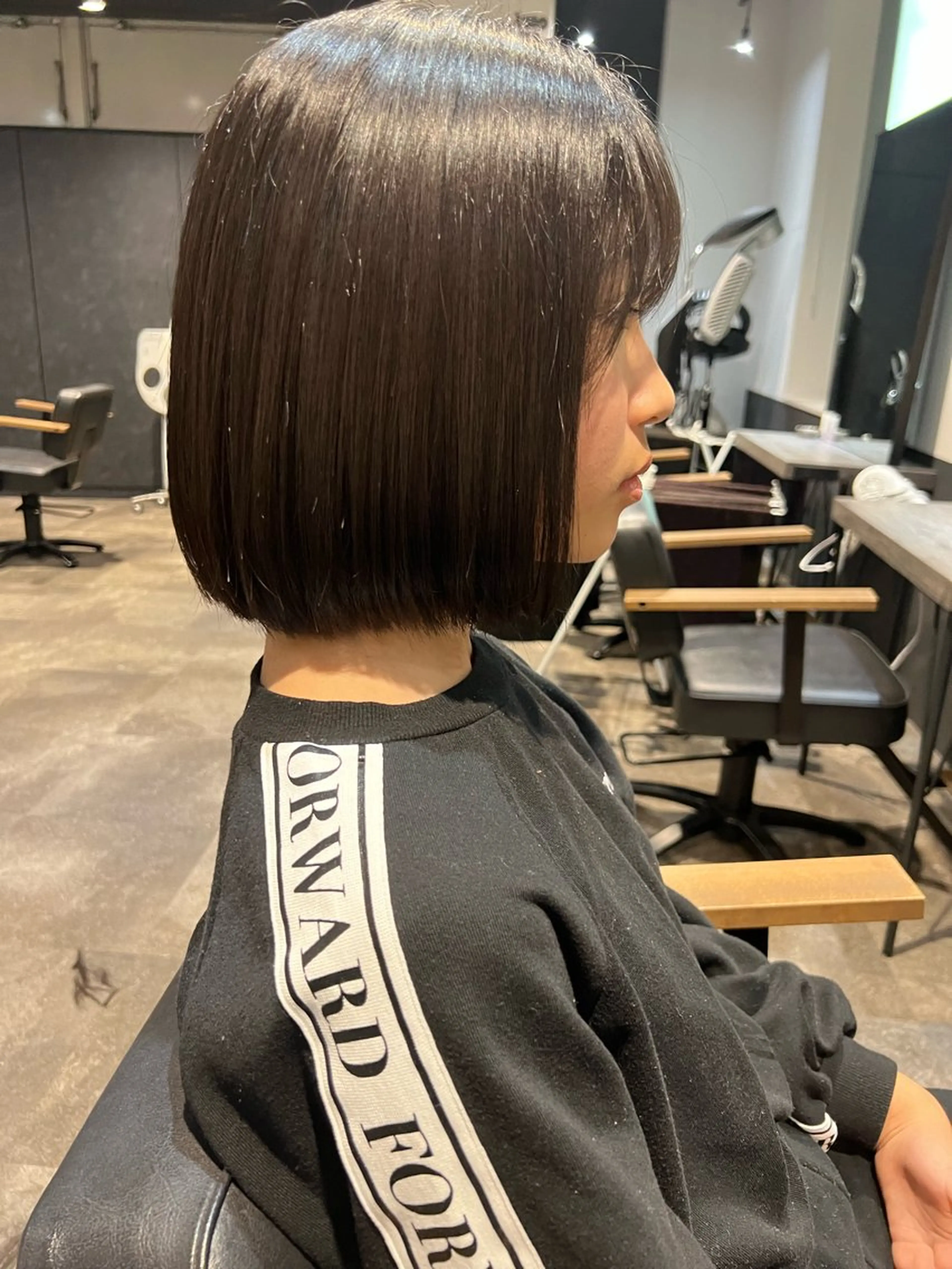 長谷 朋美のヘアスタイル