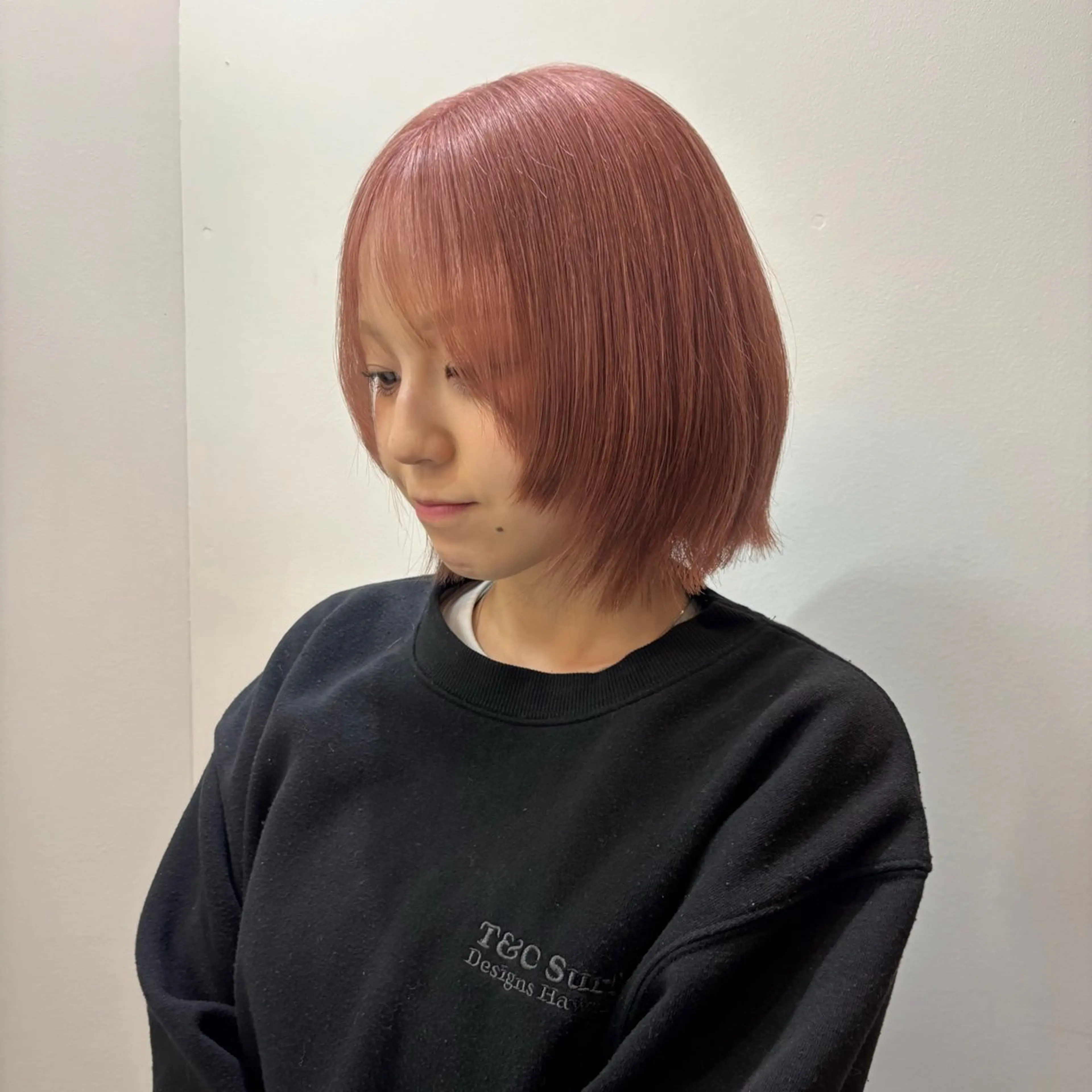 ショート カット ヘアカラー トリートメント ☘️かわいいハイトー ン☘️nonokaのヘアスタイル