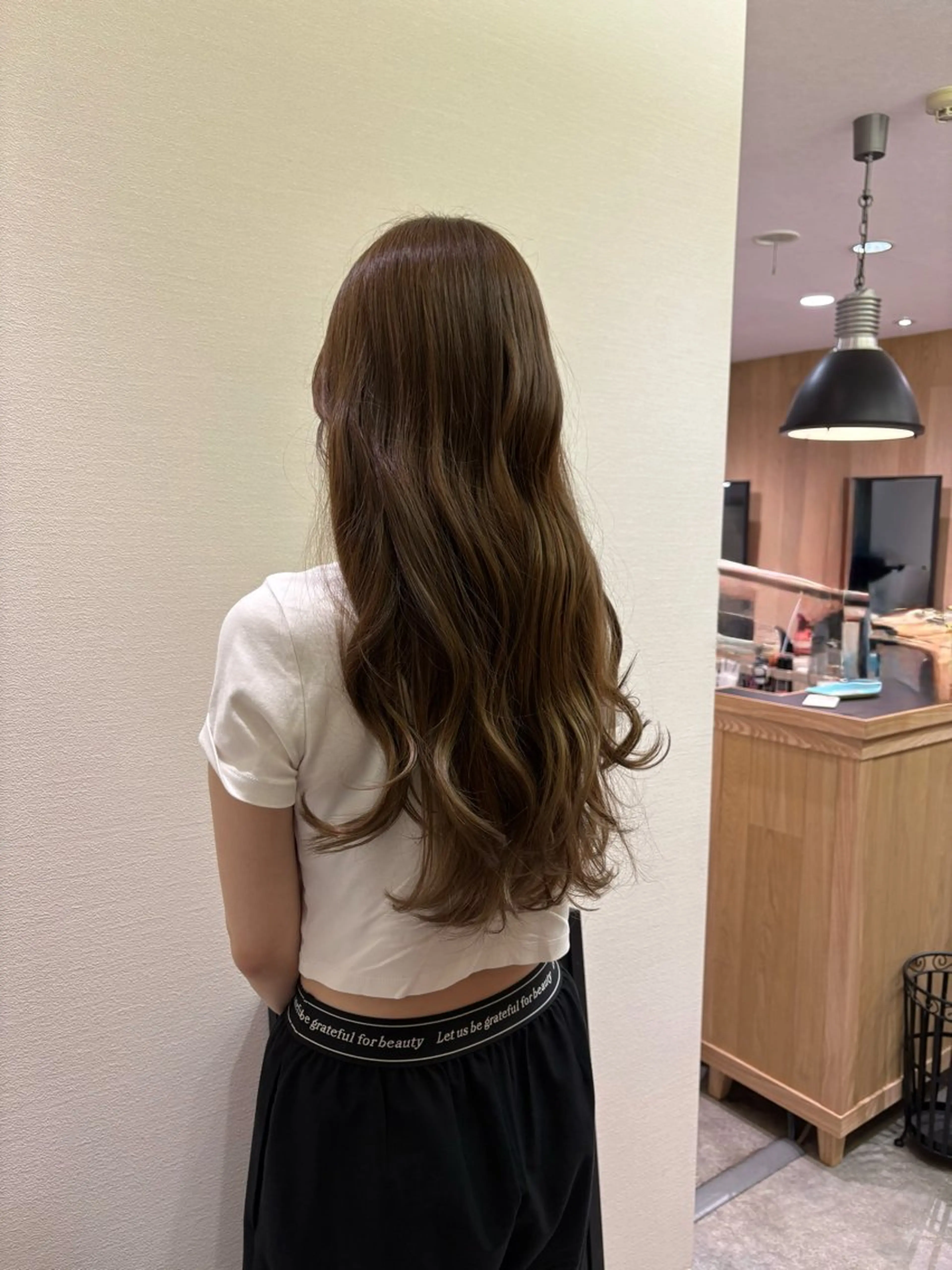 ロング カラー 透明感カラー 和泉市/ mahae/原田のヘアスタイル