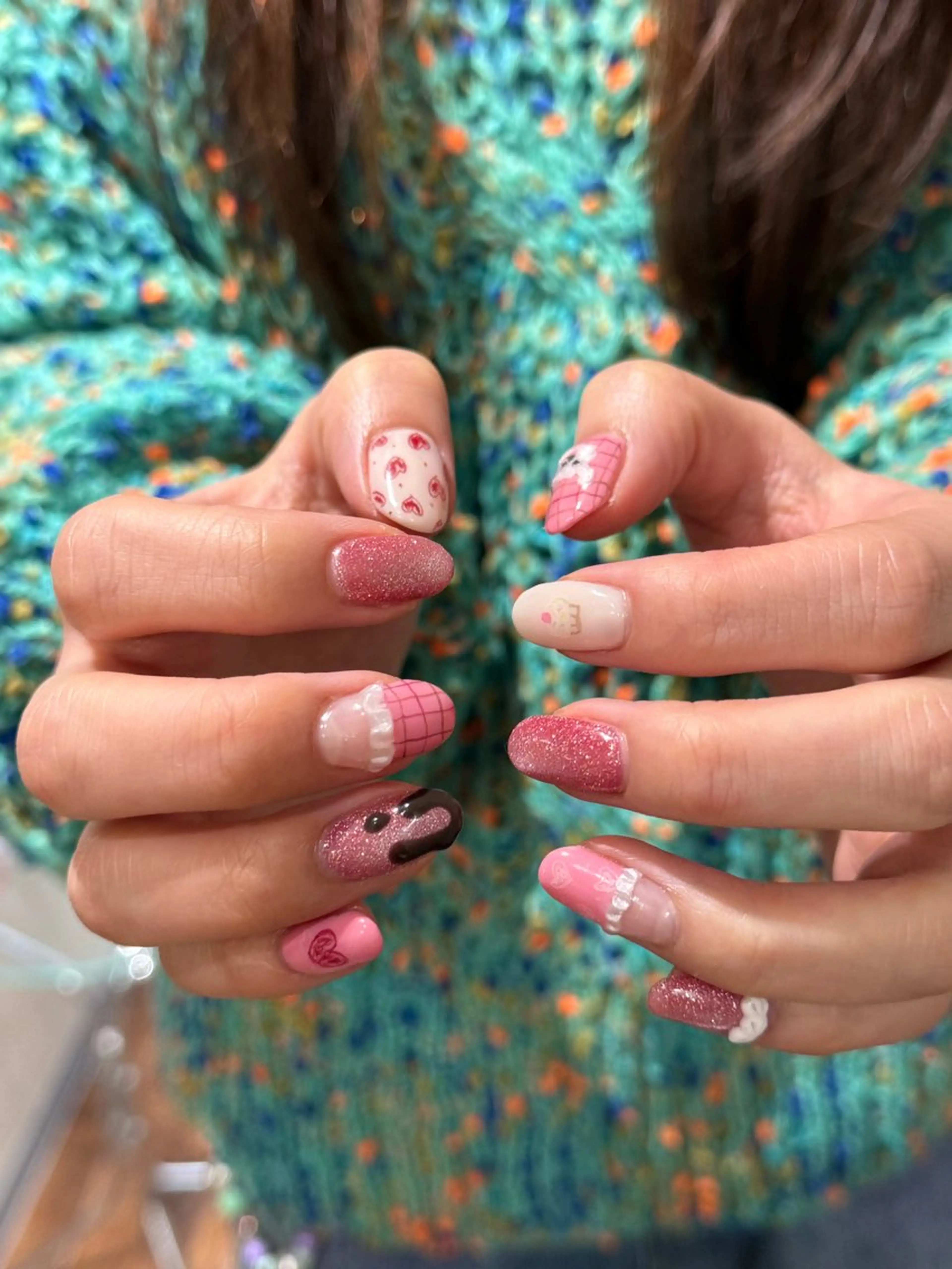 ネイル kanami 🍒⸝⋆のネイルデザイン