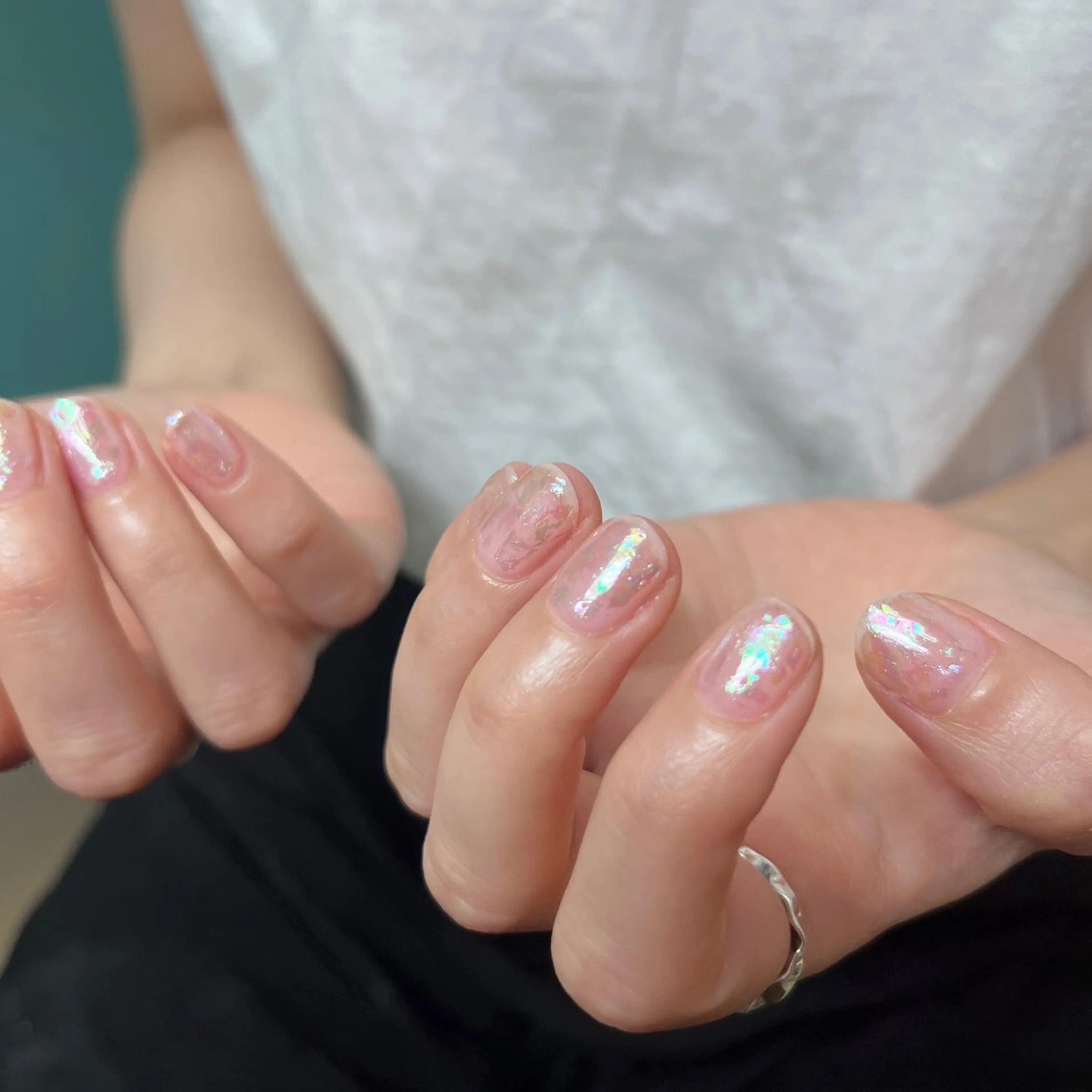 ネイル キラキラネイル ハンドネイル niconail 千歳烏山店所属・niconail 🧣ayu 📍烏山のネイルデザイン