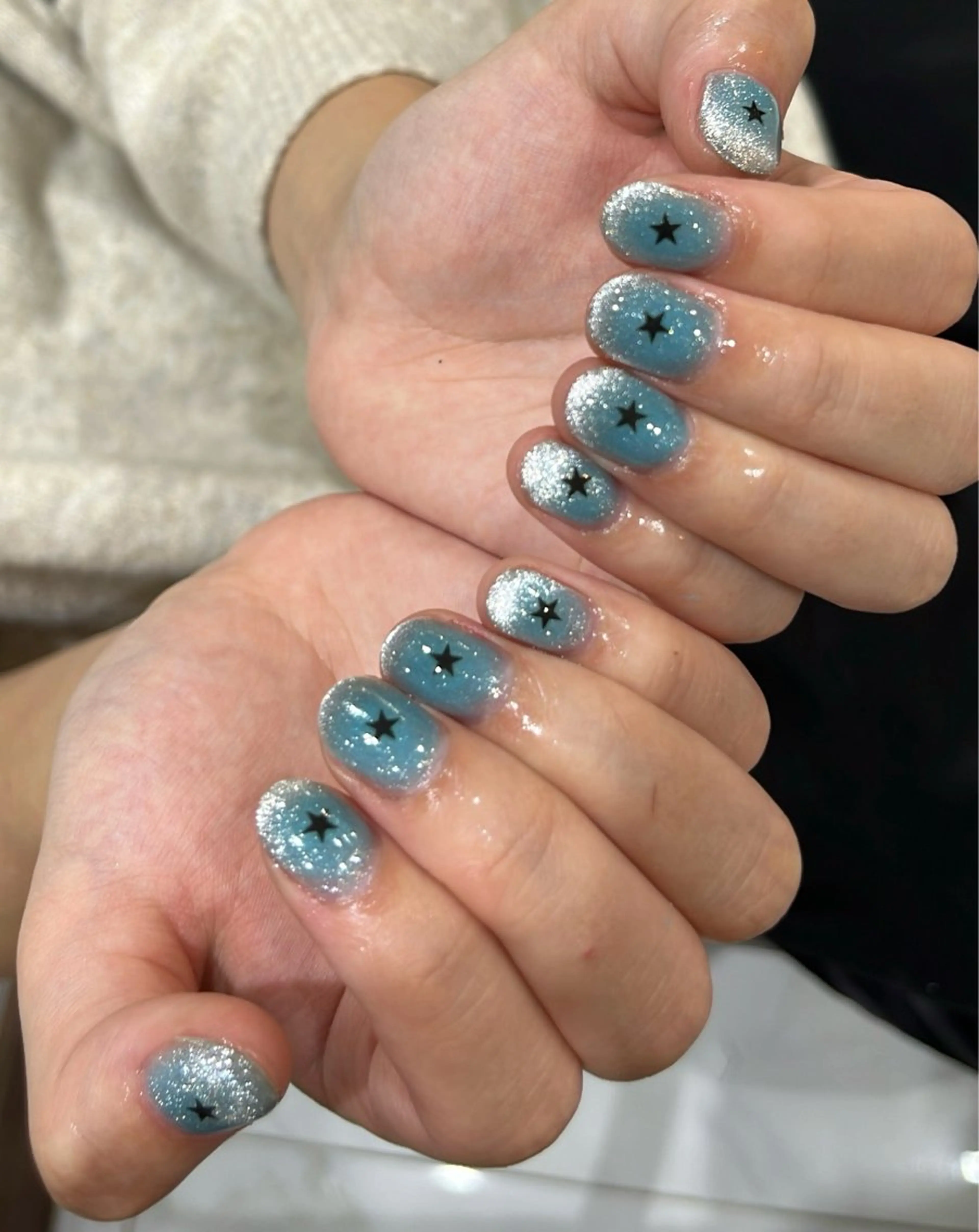 ‎𖤐 ̖́-‬オフ無料‎𖤐 ̖́-‬マグネットネイル¥4,500💎の写真