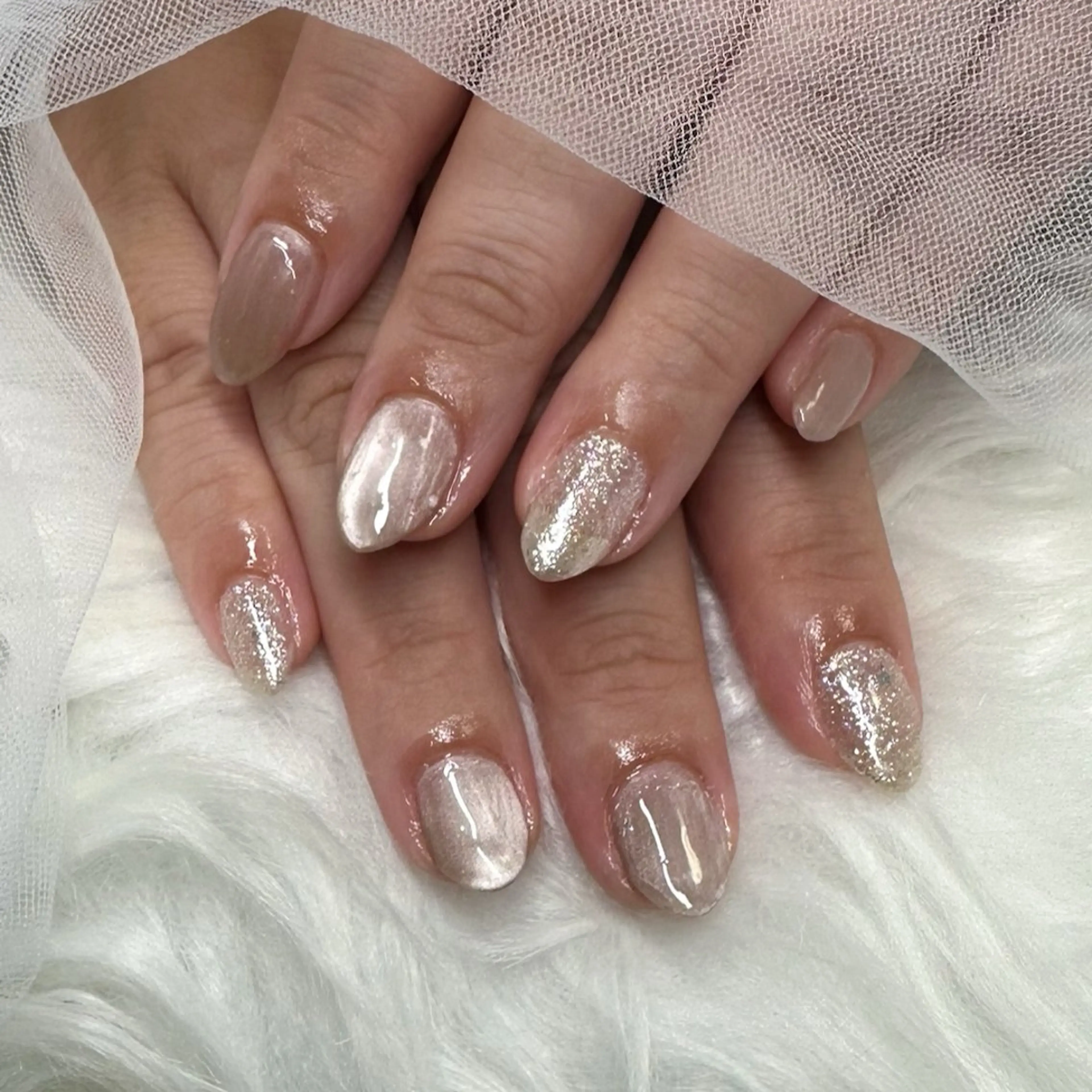 ネイル マグネットネイル Rave所属・touma Rinaのネイルデザイン