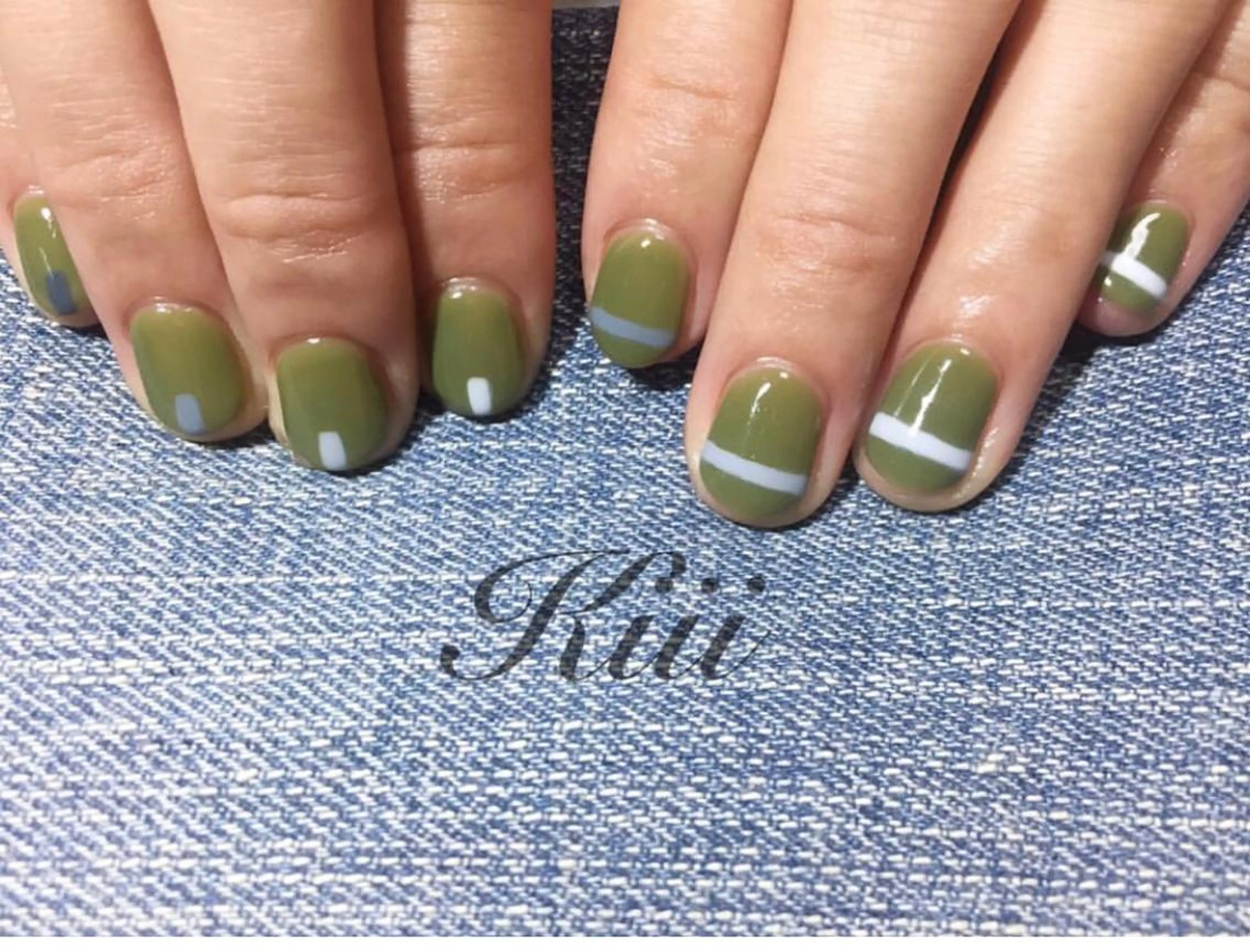 ネイル ハンドネイル フットネイル kiii.__ ✴︎*のネイルデザイン