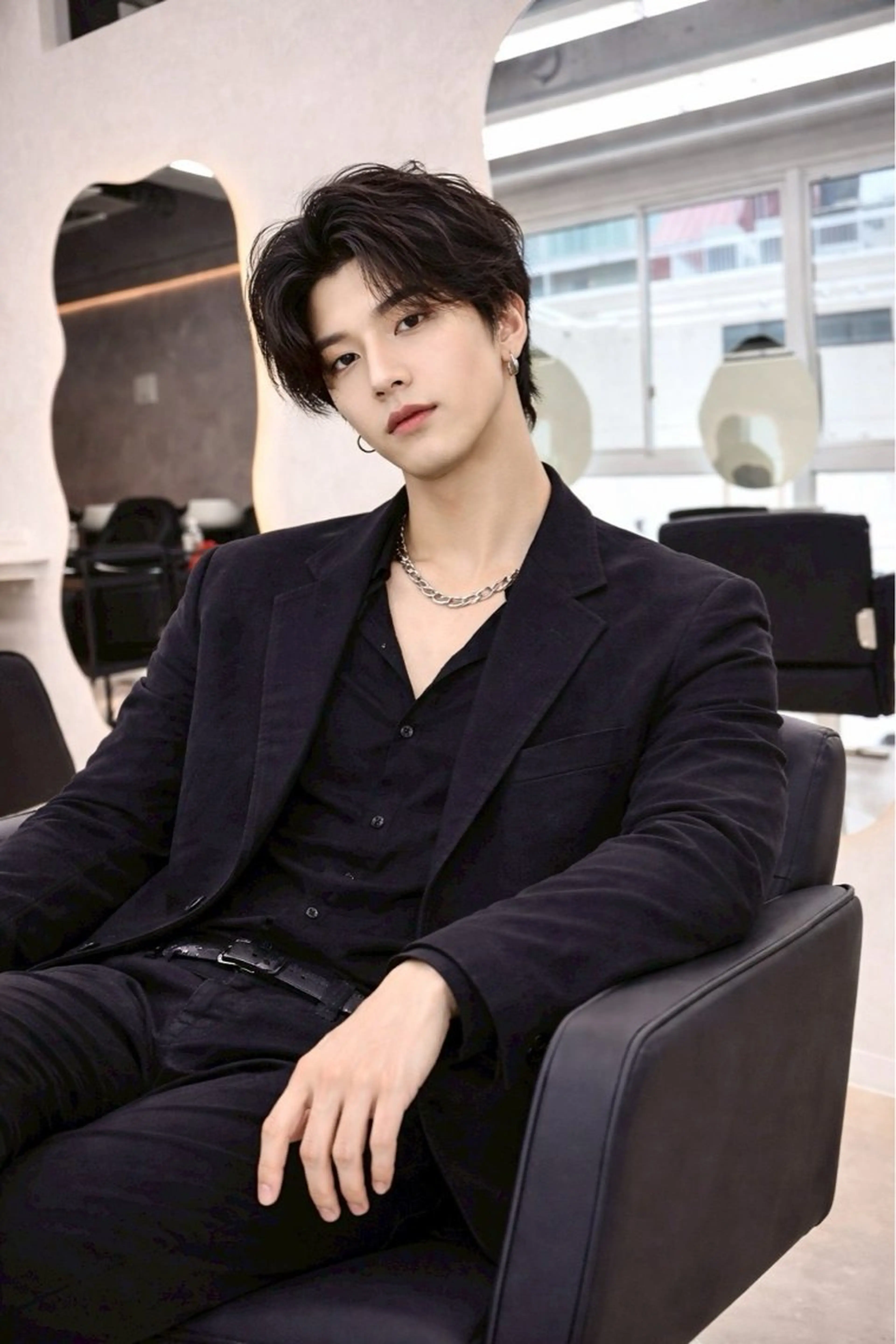 ミディアム メンズ 🔥メンズ特化方🔥 似合わせ💈三宅悠斗のヘアスタイル