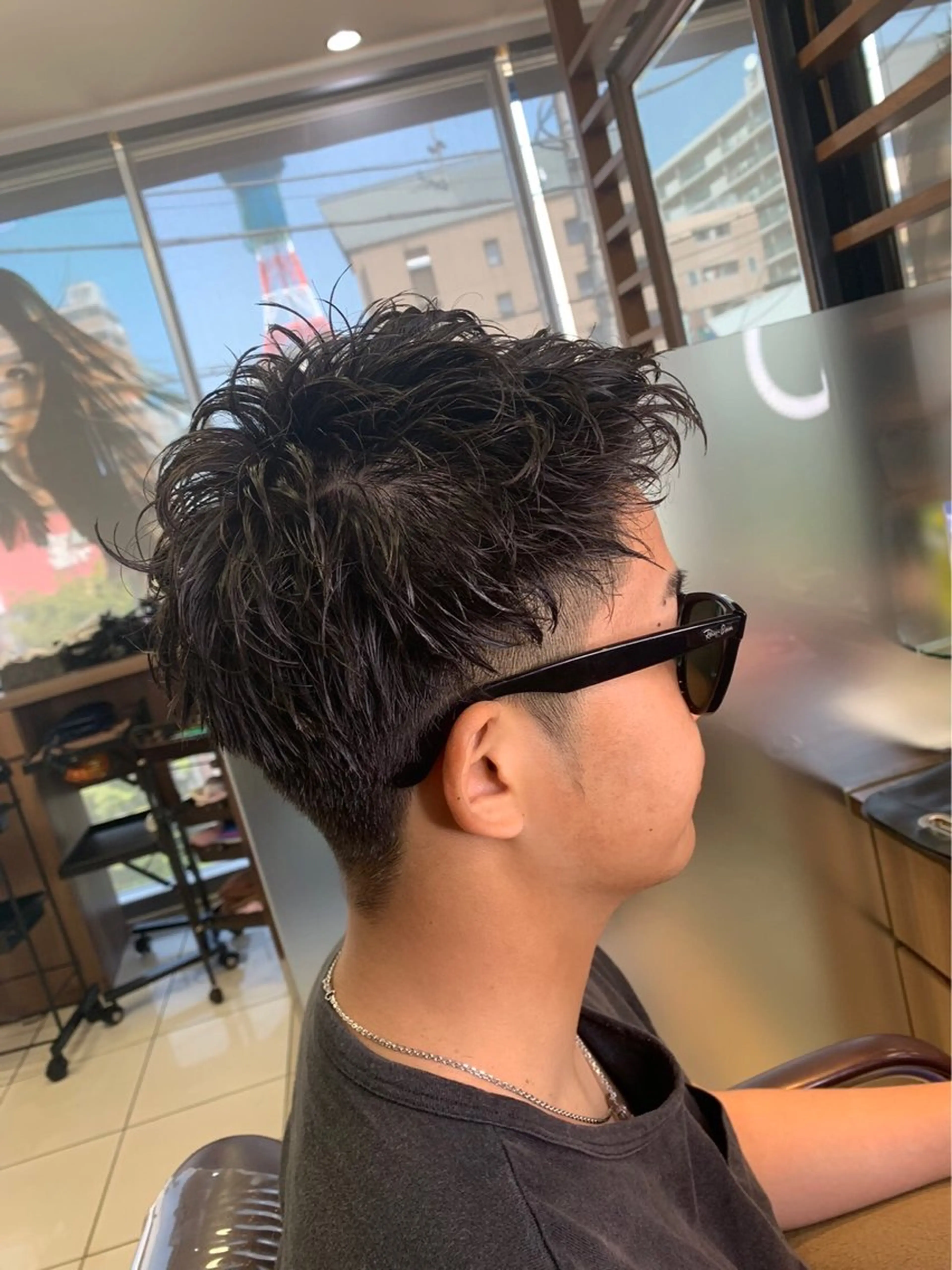 ショート メンズ 本島 大生のヘアスタイル