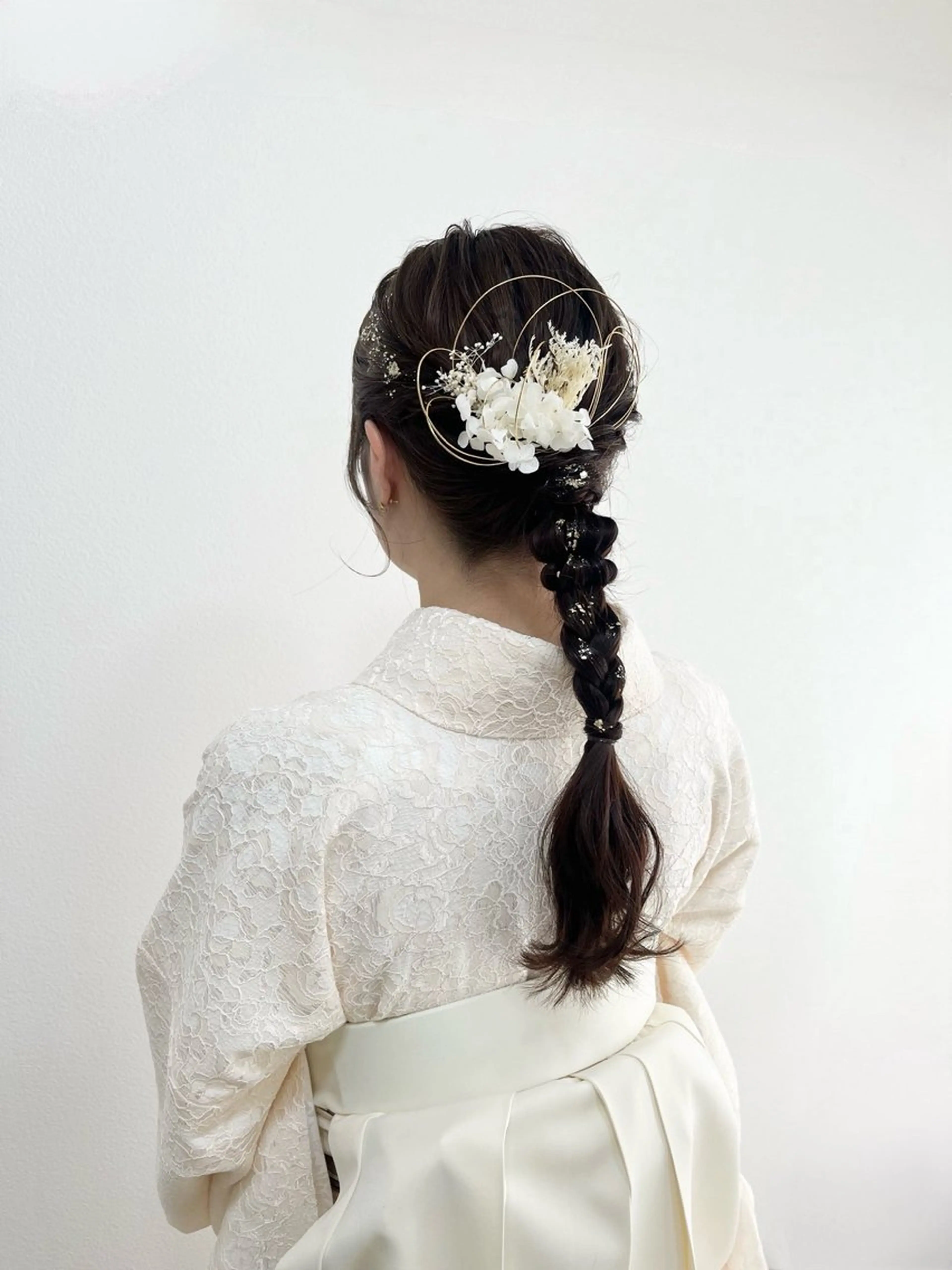 セミロング ヘアアレンジ ヘアセットサロン /上坪愛美のヘアスタイル