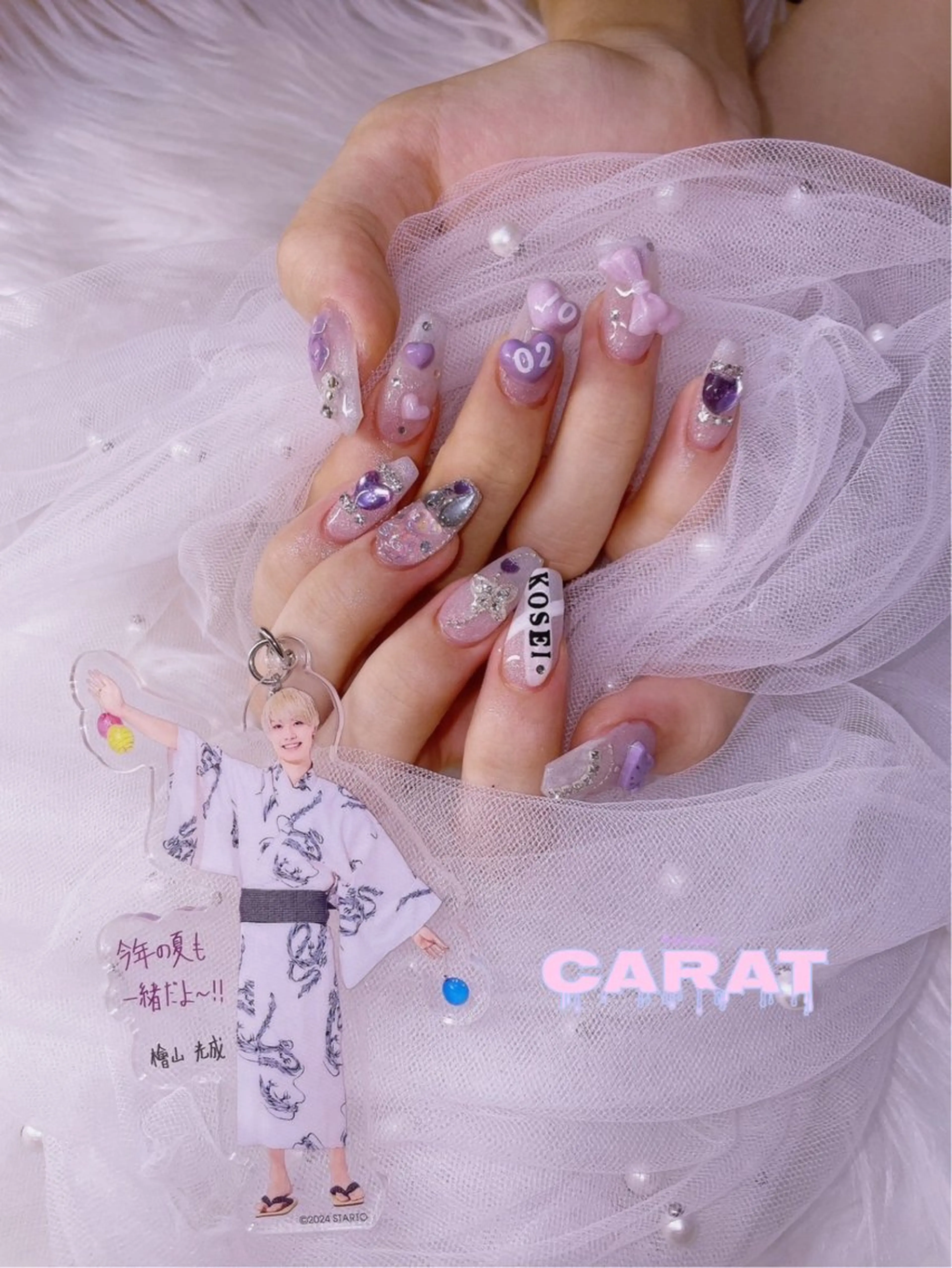 ネイル ハンドネイル CARAT/ Rinaのネイルデザイン