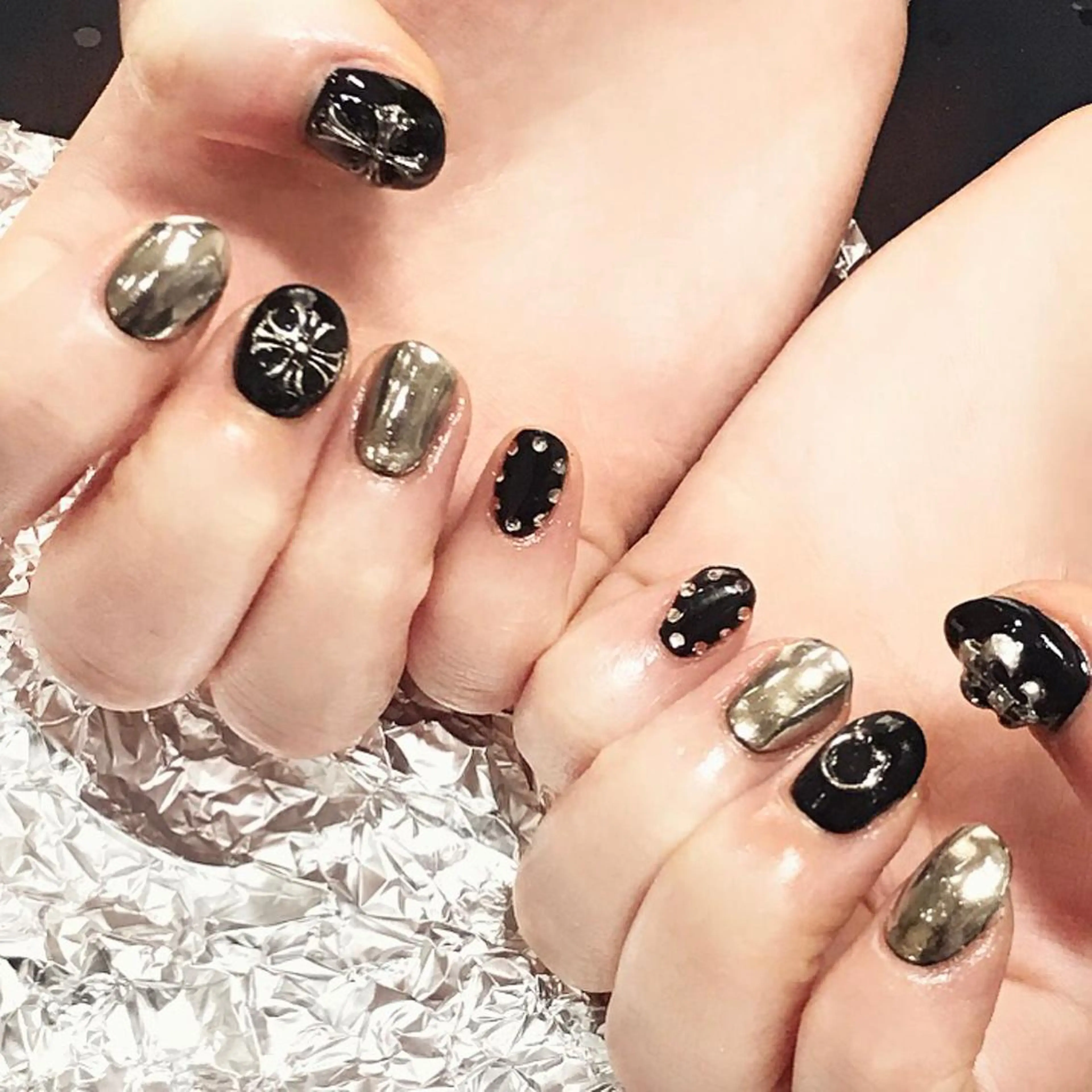 ネイル ジェルネイル 渋谷ビュレネイル Kaoruのネイルデザイン