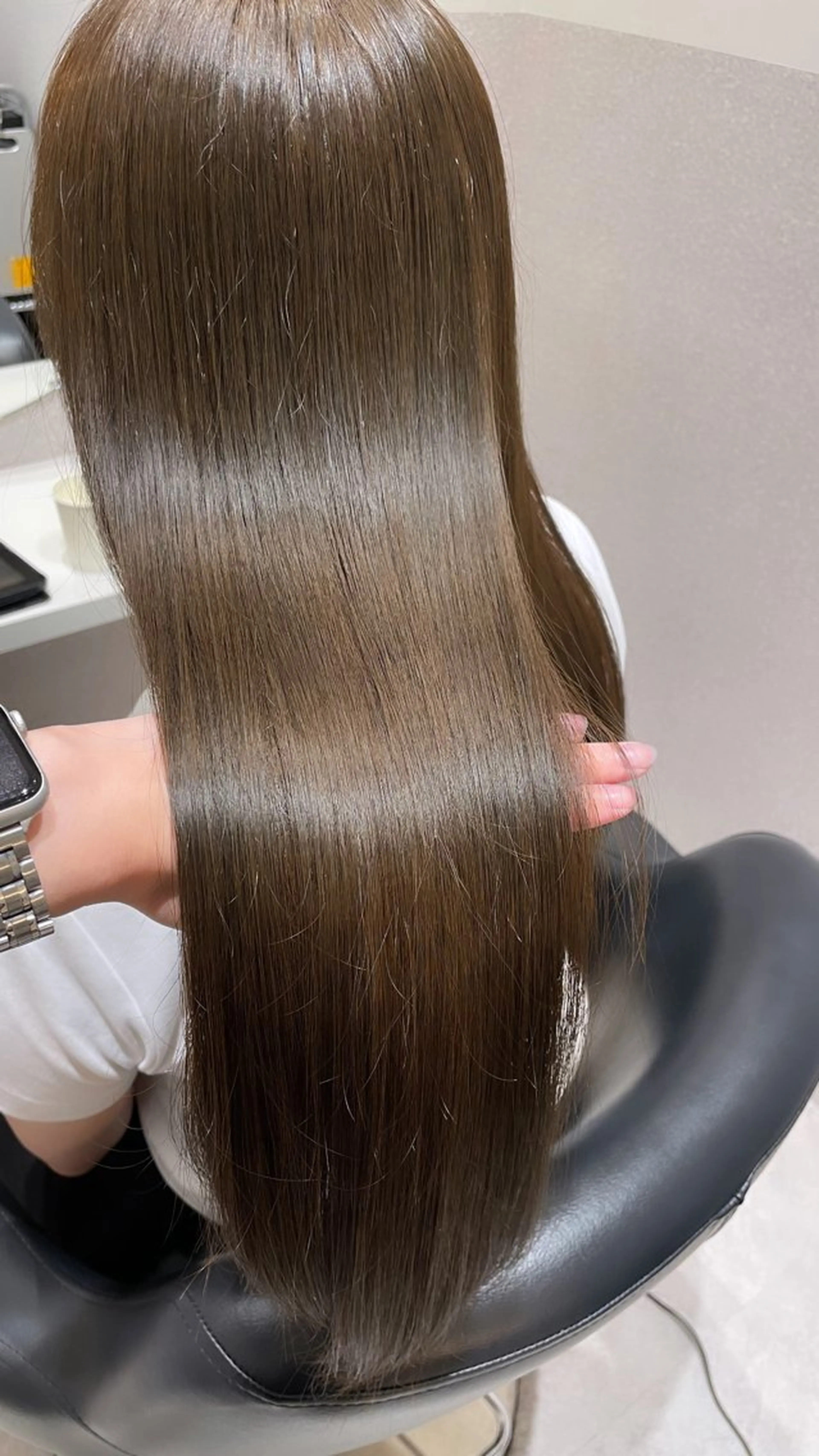 ロング 髪質改善 トリートメント カット ヘアカラー トリートメント ❤︎︎韓国ヘア❤︎︎ 𝑺𝒉𝒊𝒉𝒐のヘアスタイル