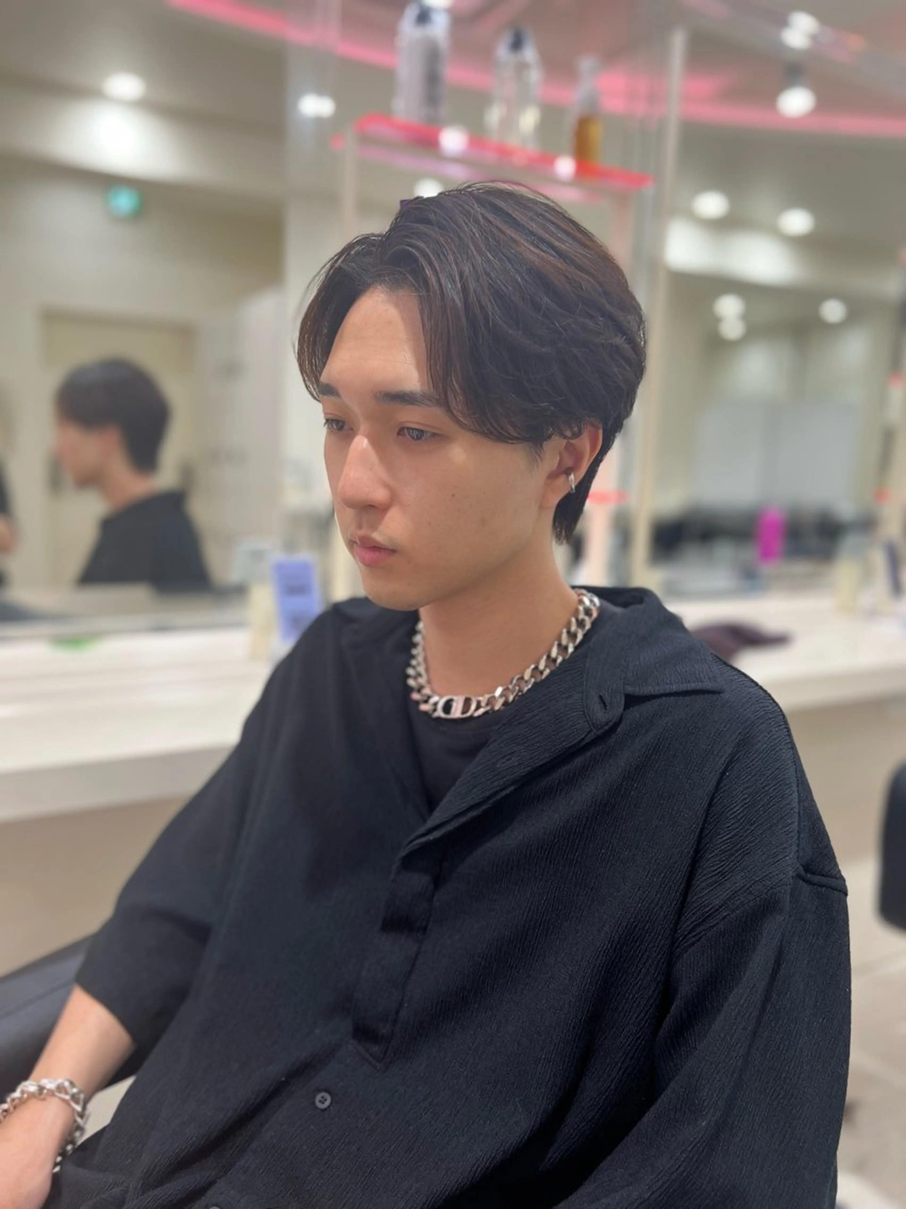 メンズカット＋お客様に合った🌀ニュアンスパーマ🌀の写真