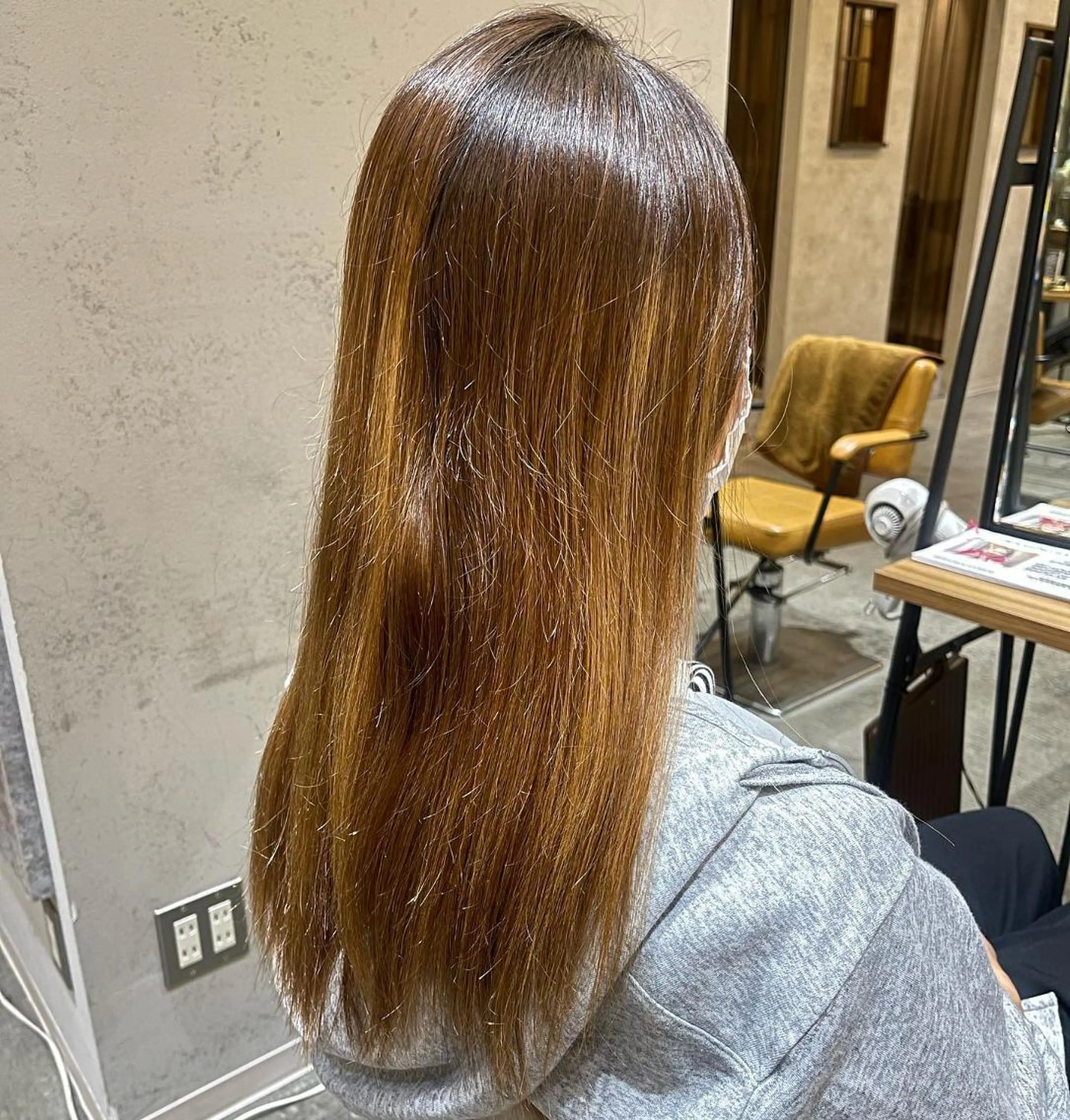 ミディアム カラー ヘアアレンジ ベージュカラー 黒髪 インナーカラー 髪質改善 似合わせカット ❥【韓国風ヘア】 stylist 林❥のエステ・リラクイメージ