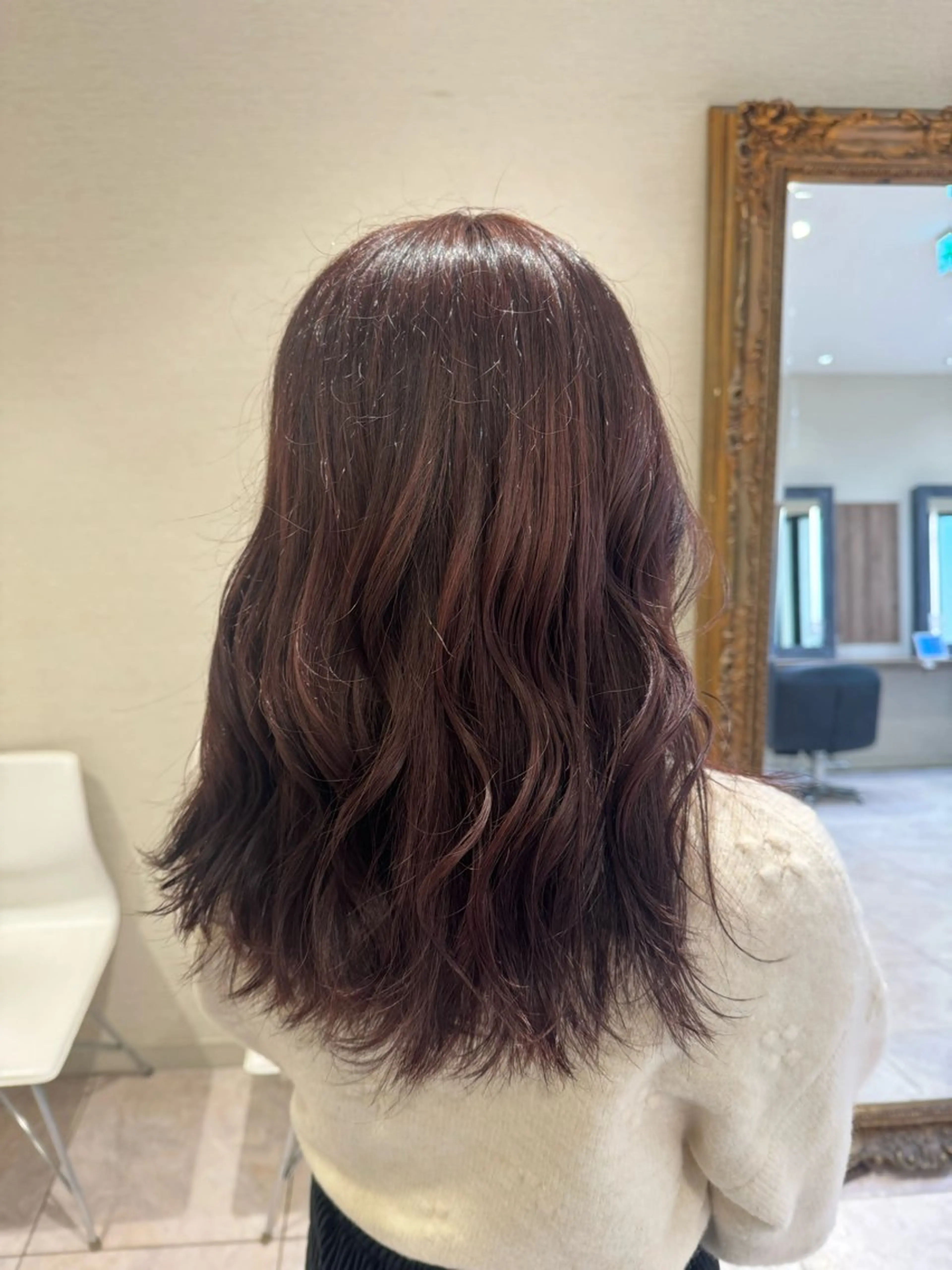 ロング カラー さら艶ストレート 🩶Suzuneのヘアスタイル