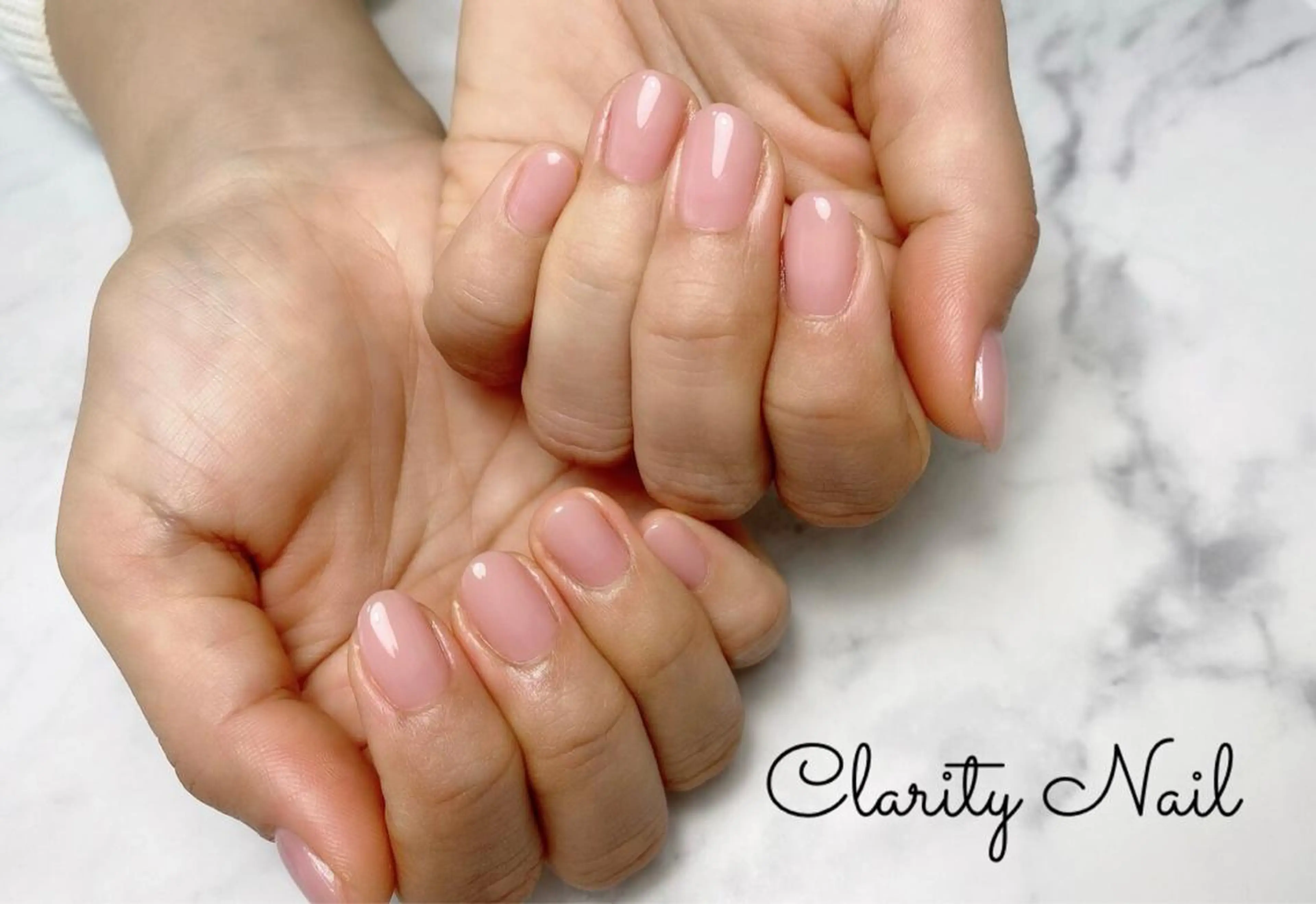 ネイル ワンカラーネイル ハンドネイル Clarity Nailのネイルデザイン