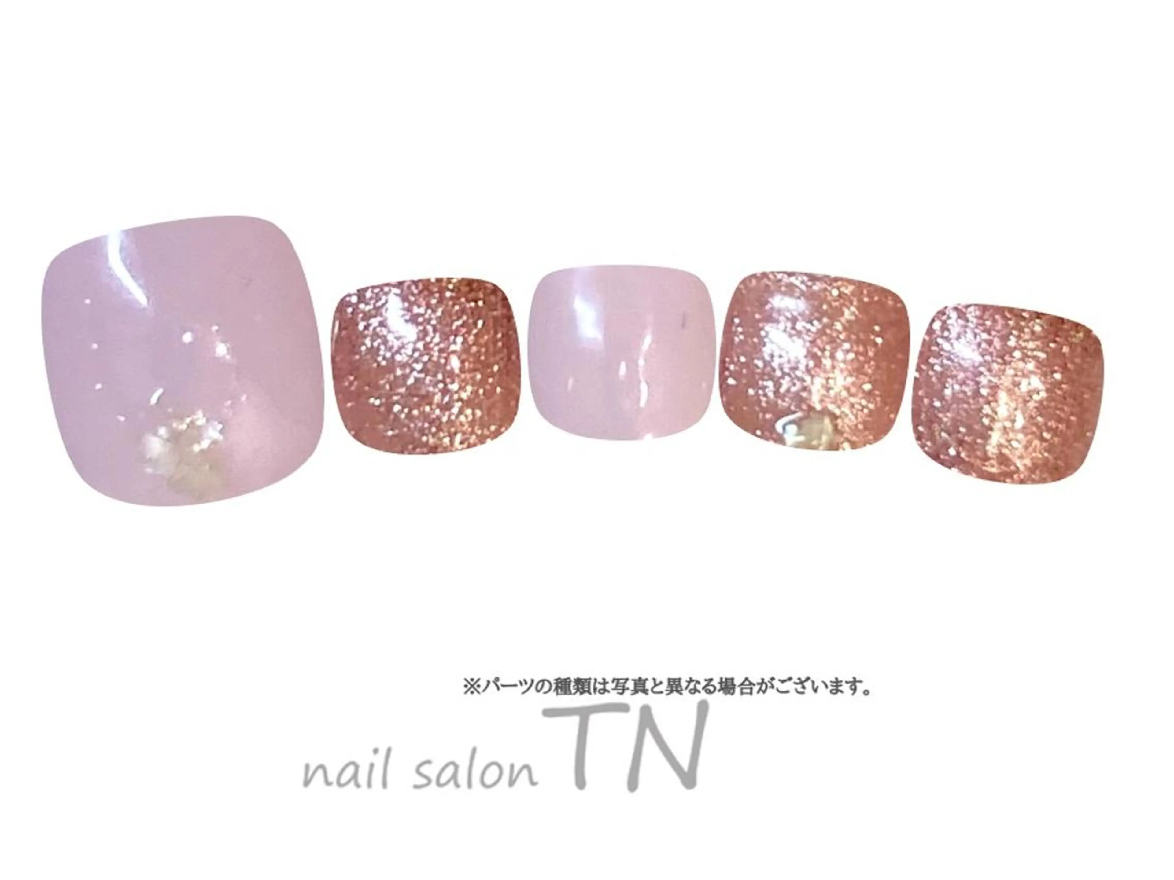 ネイル フットネイル 矢川 まどかのネイルデザイン