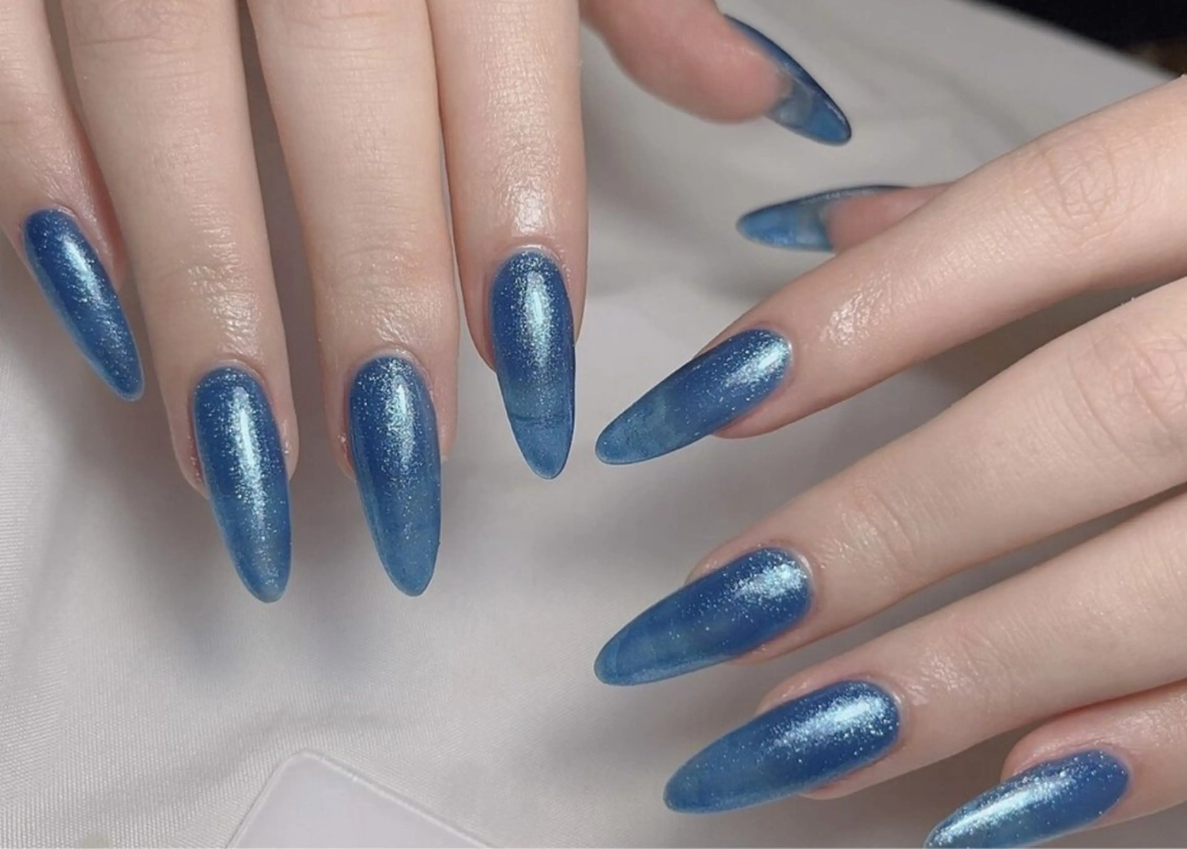 ネイル アートネイル フレンチネイル ジェルネイル グラデーション 韓国ネイル 村中 ハナのネイルデザイン