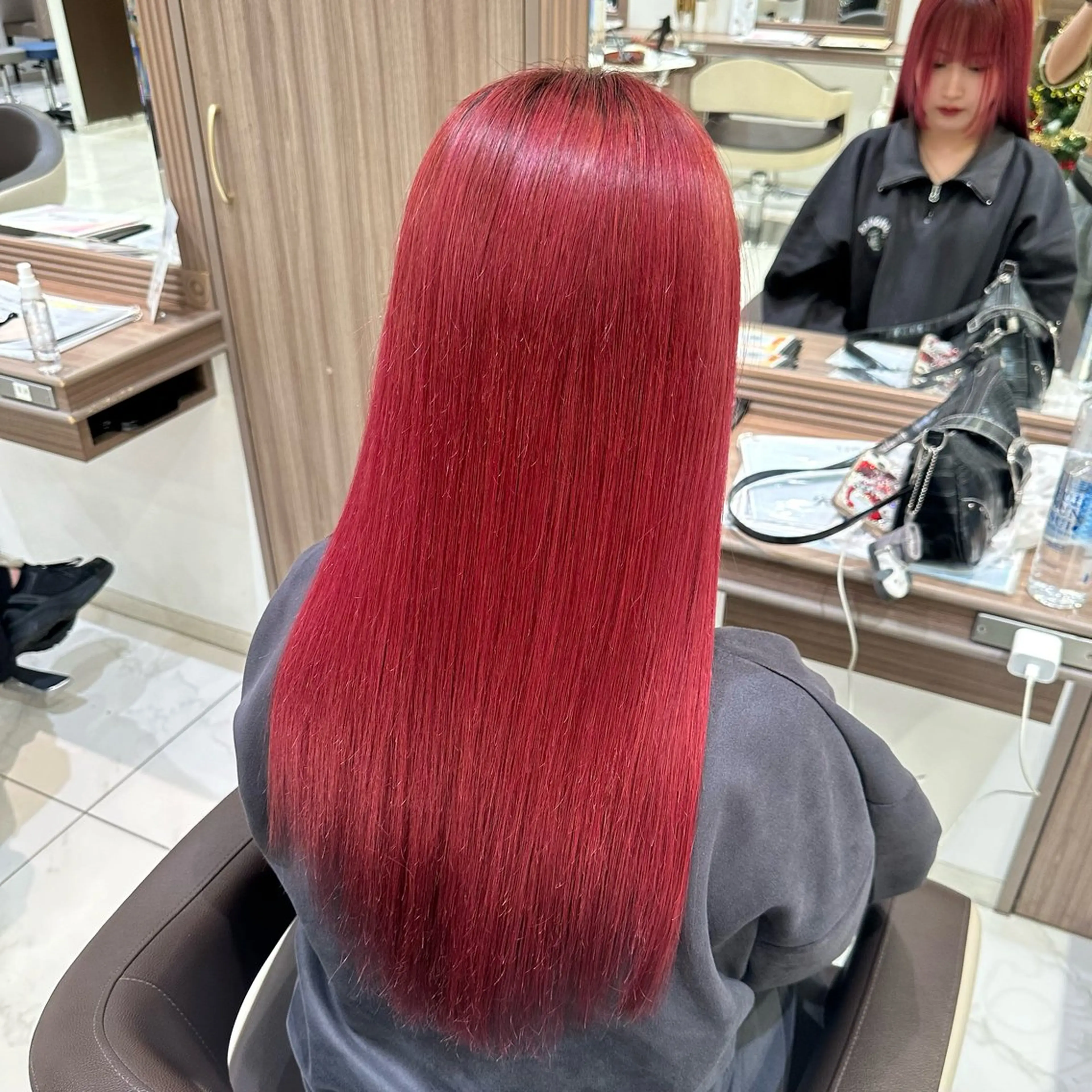 ロング カラー ブリーチ ブリーチなしカラー ヘアカラー 𓍯暖色/韓国風 田中沙羅‎𓍯のヘアスタイル