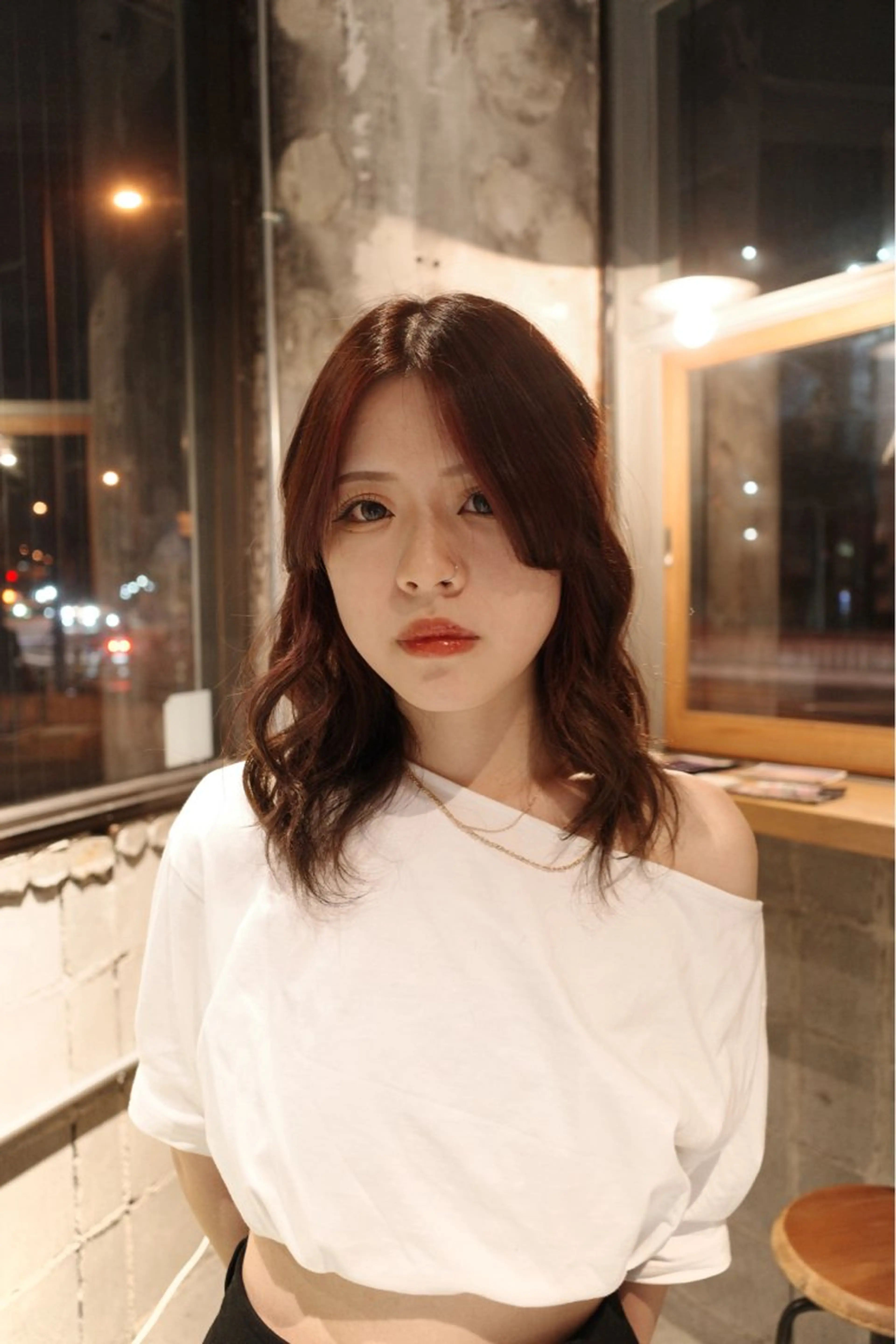 カラー L/MA所属・MIKU /カラー/ハイトーンのヘアスタイル