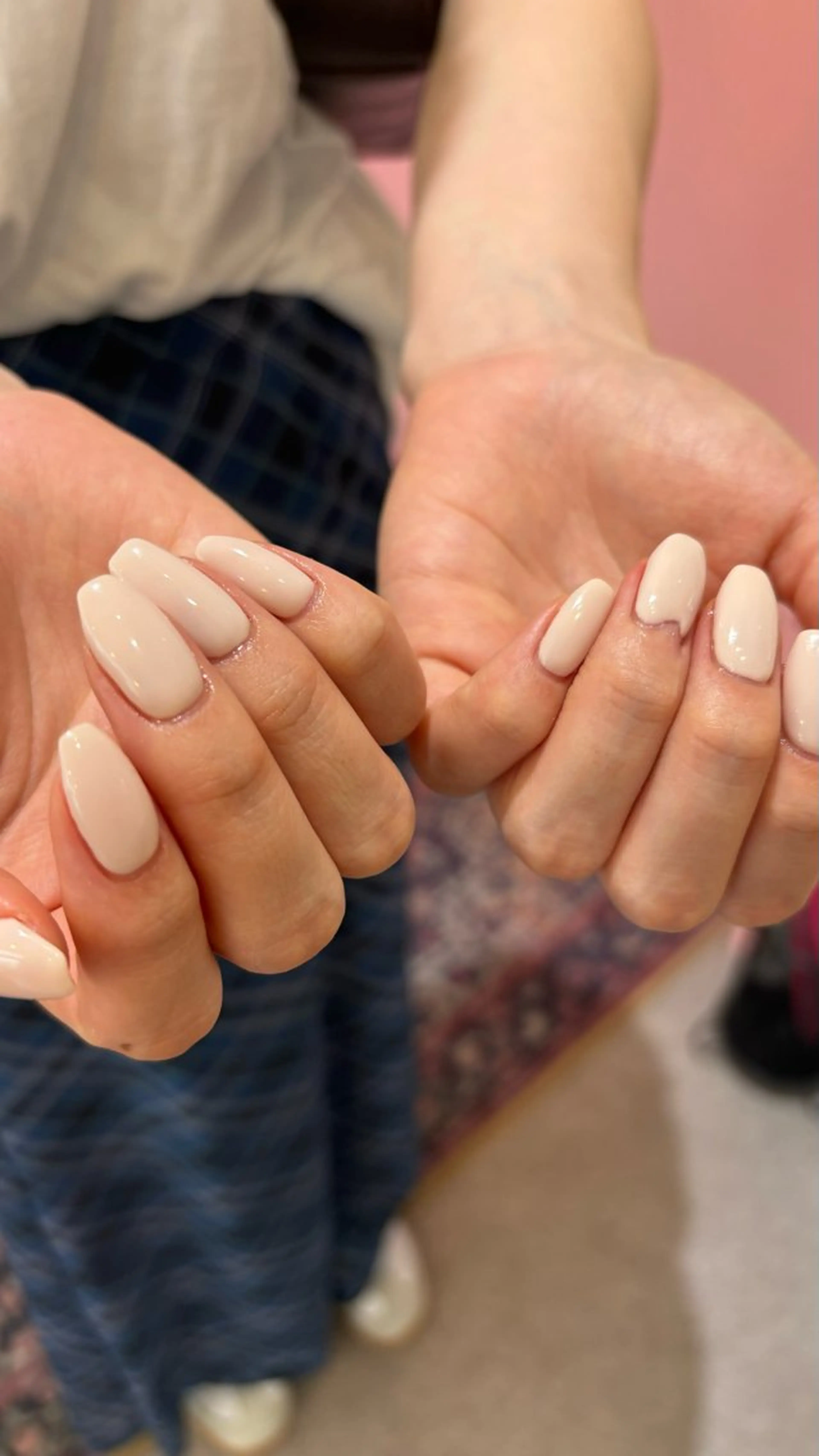 ネイル ホワイト ハンドネイル 〖IEN〗Soura (ソウラ/想来)のネイルデザイン