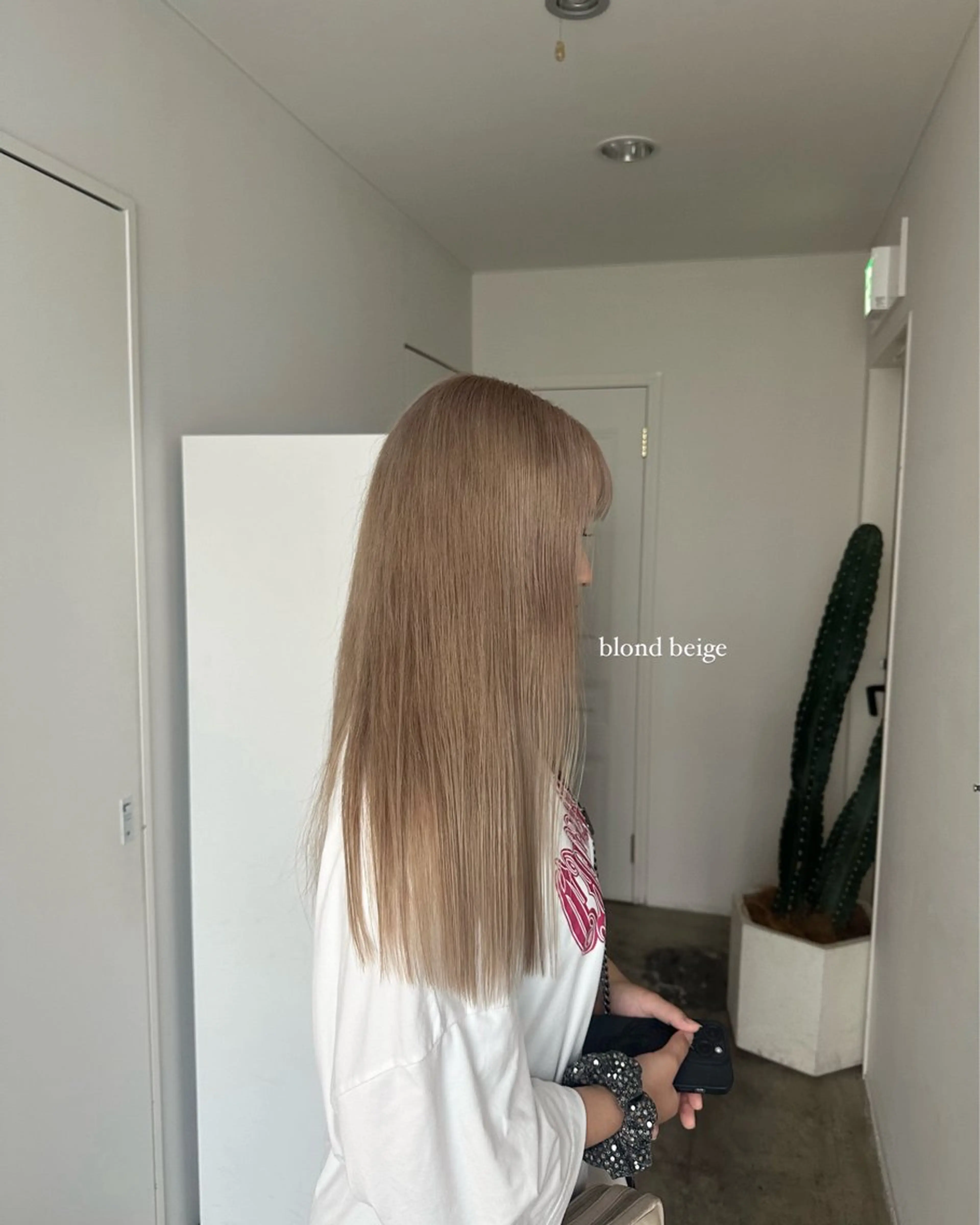 ロング カラー カット ヘアカラー トリートメント 髪質改善/似合わせ カラー/レイヤーのヘアスタイル